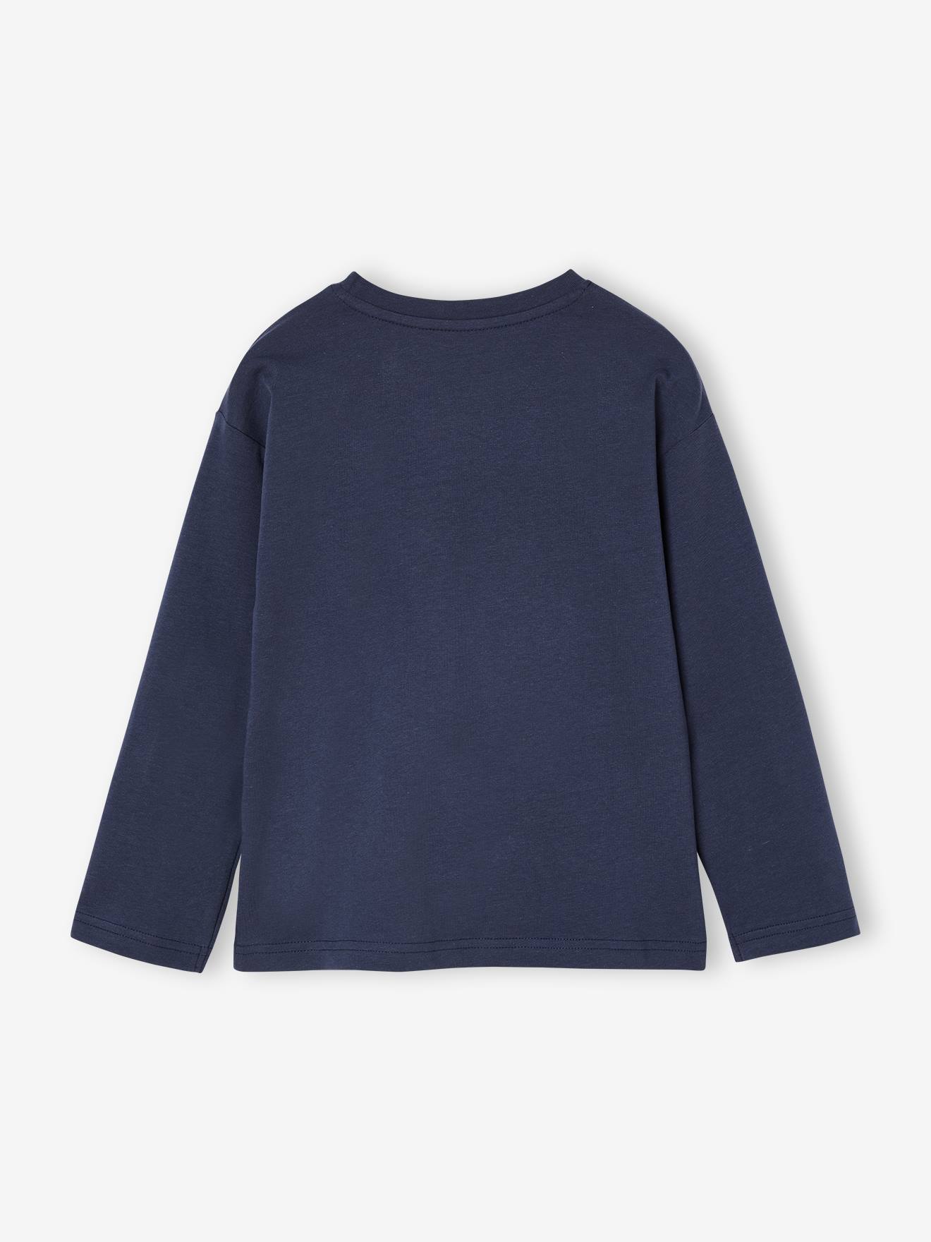 Thumbnail - Jungen Shirt mit langen Ärmeln und Wende-Pailletten