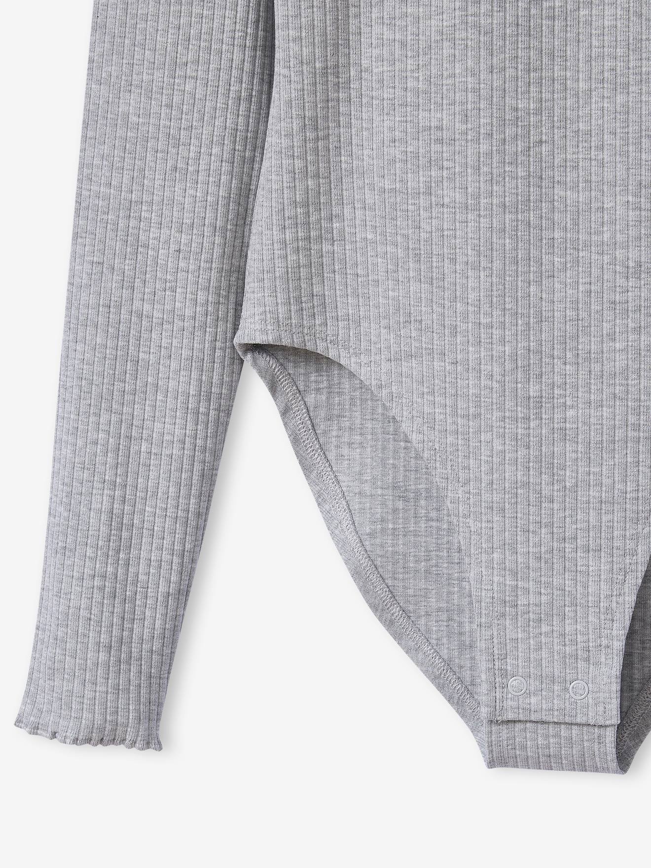 Thumbnail - Mädchen Langarmbody aus Rippjersey JONEN