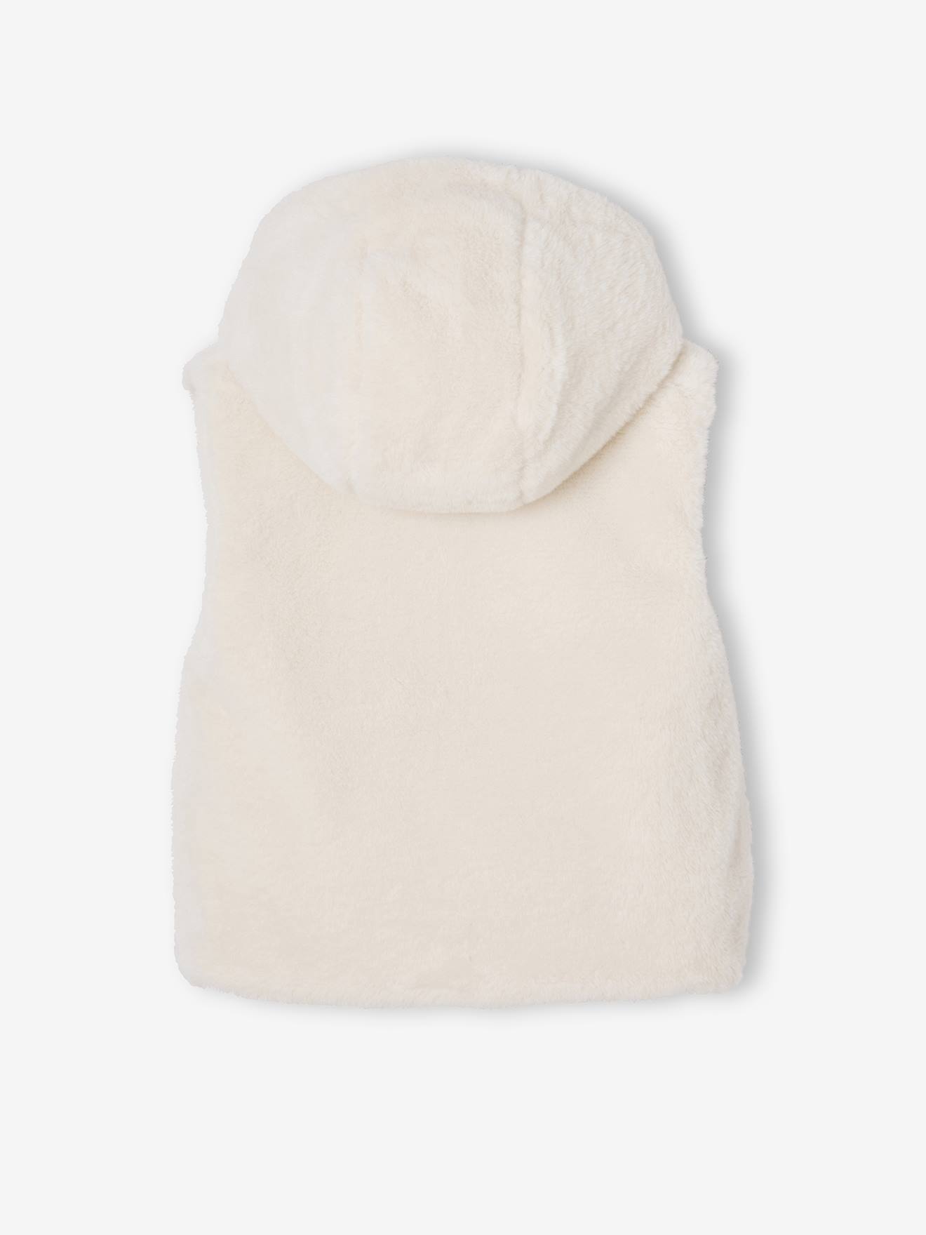 Thumbnail - Wendbare Steppweste mit Kapuze Mädchen