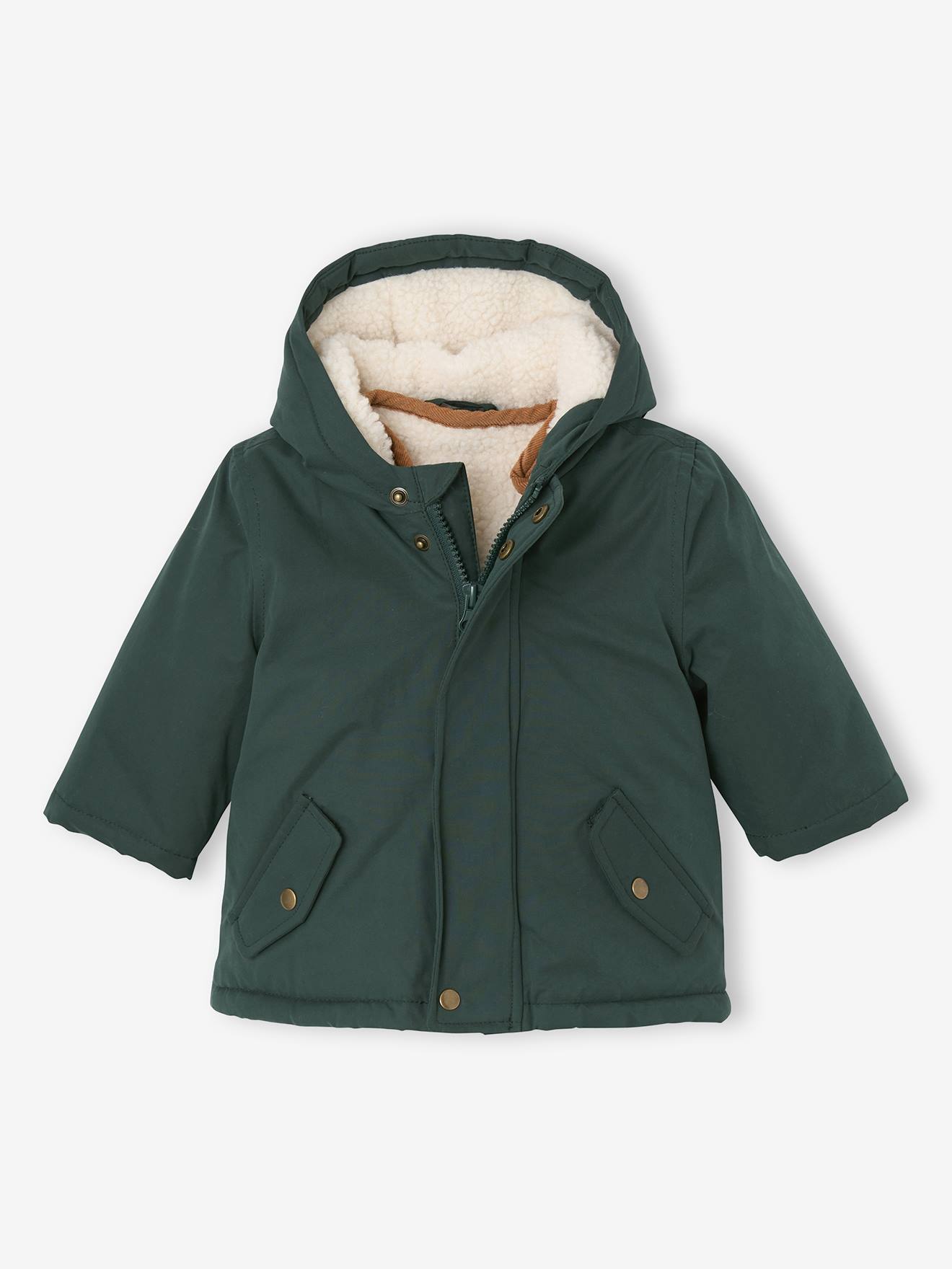 Baby 3-in-1 Winterjacke mit Fellweste n