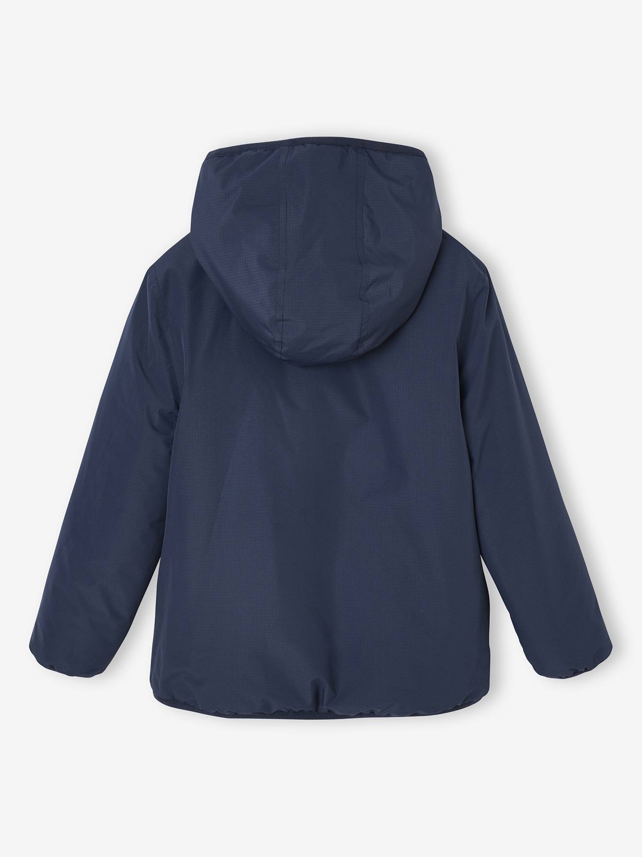 Thumbnail - Wendbare Jungen Light-Steppjacke mit Recycling-Polyester