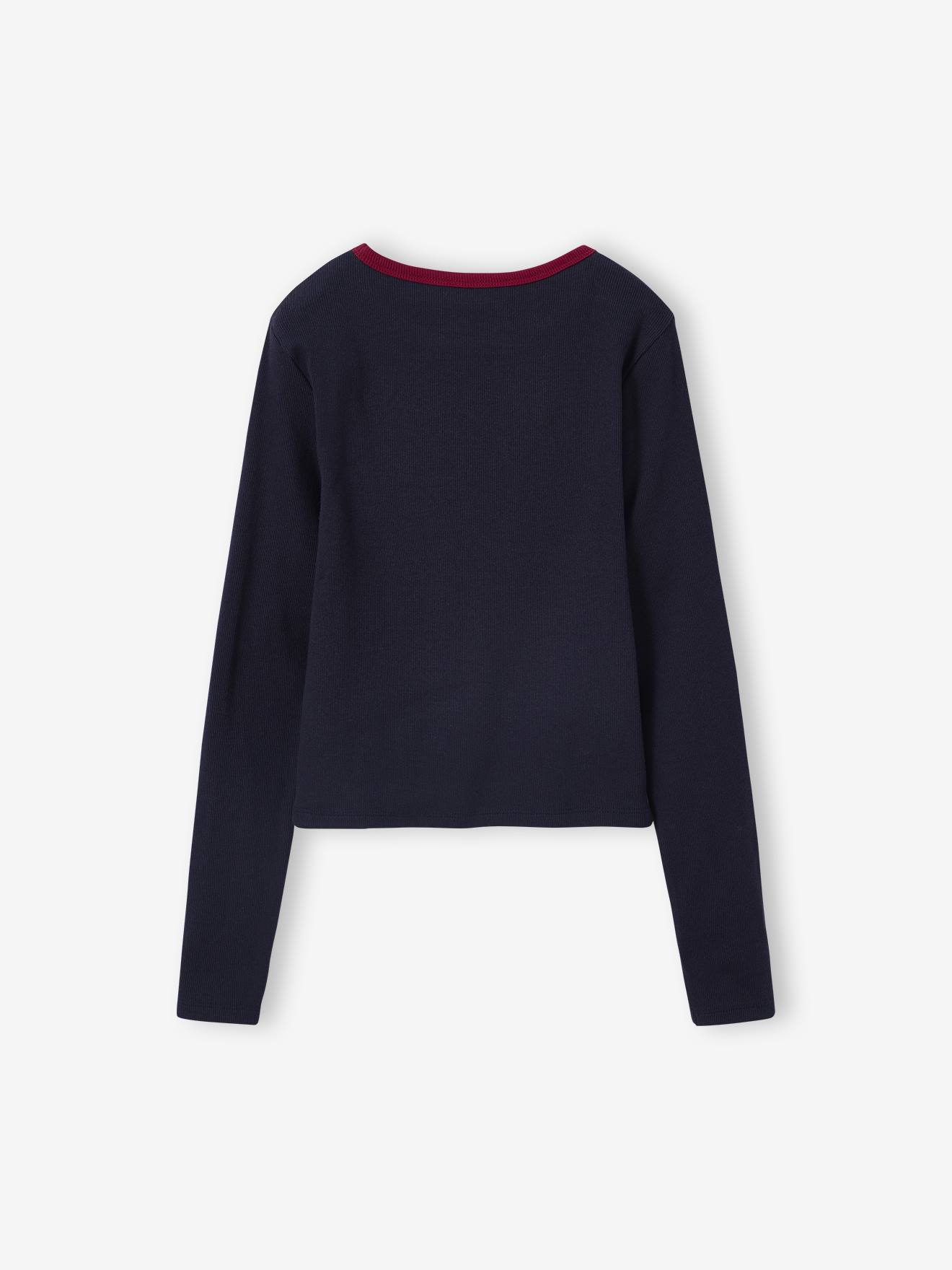Thumbnail - Mädchen Shirt in Cropped-Länge JONEN