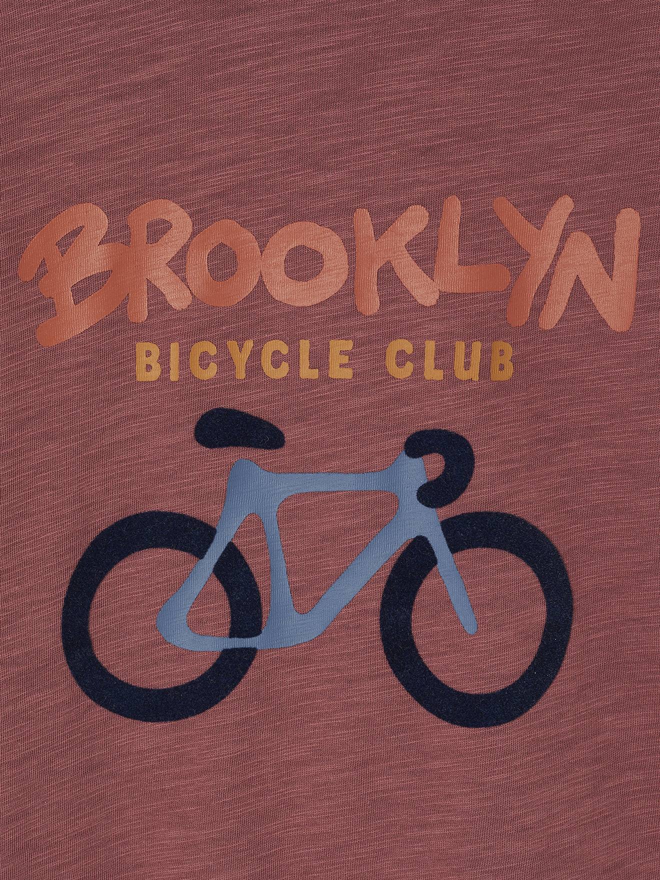 Thumbnail - Jungen Shirt mit Flockprint und Recycling-Baumwolle