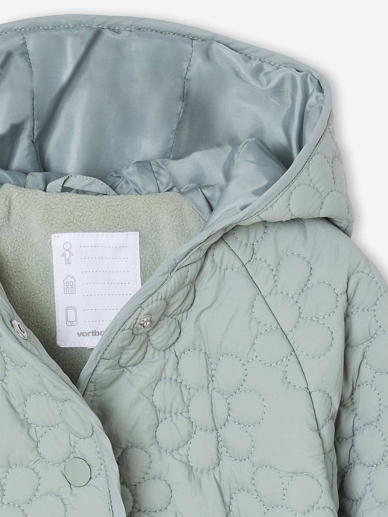 Thumbnail - Mädchen Steppjacke mit Blumenmuster