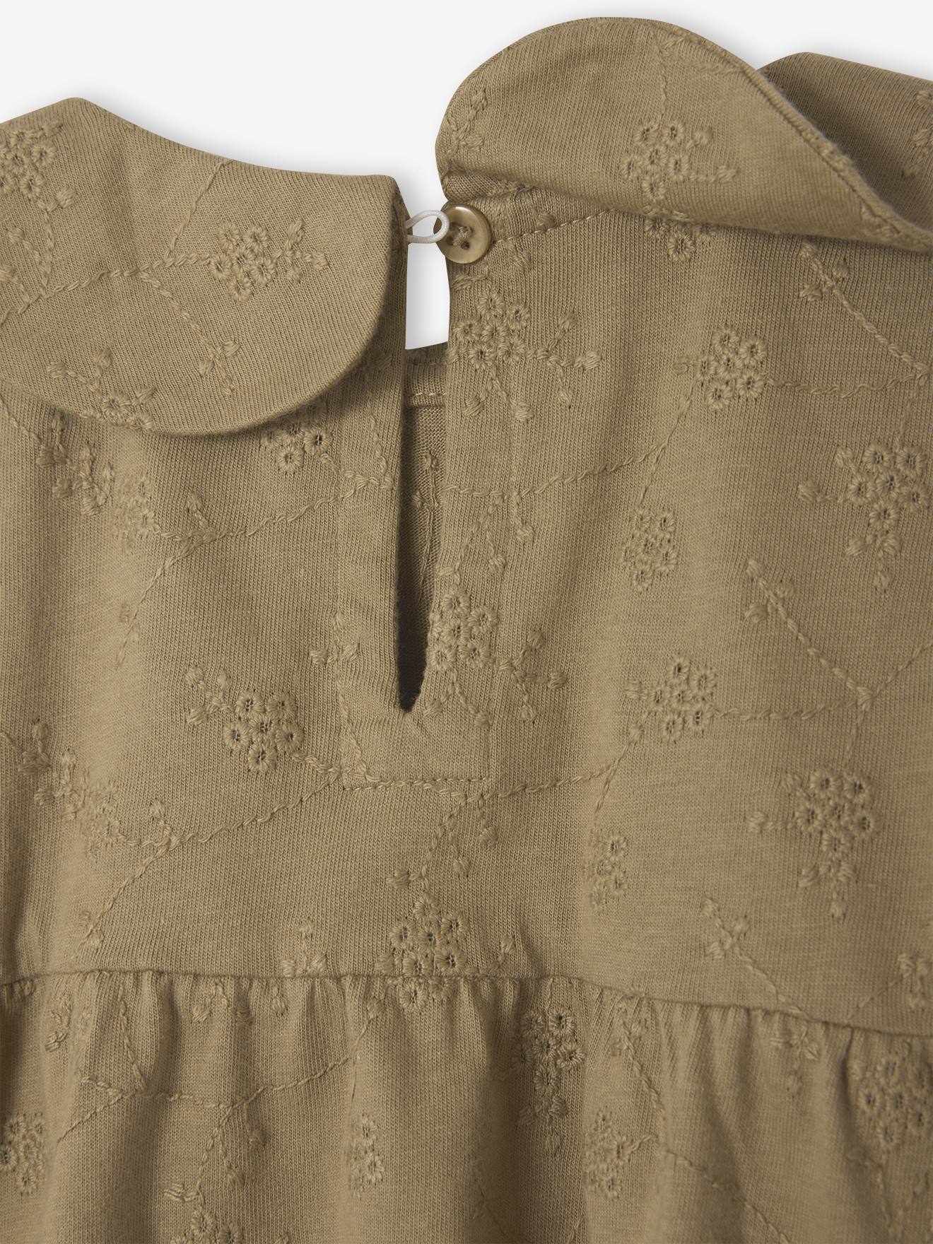 Thumbnail - Mädchen Blusenshirt mit Lochstickereien