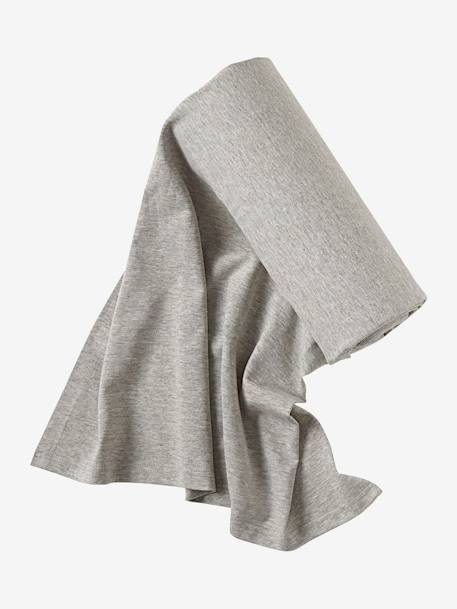 Baumwoll-Tragetuch für Babys - beige+grau meliert - 4
