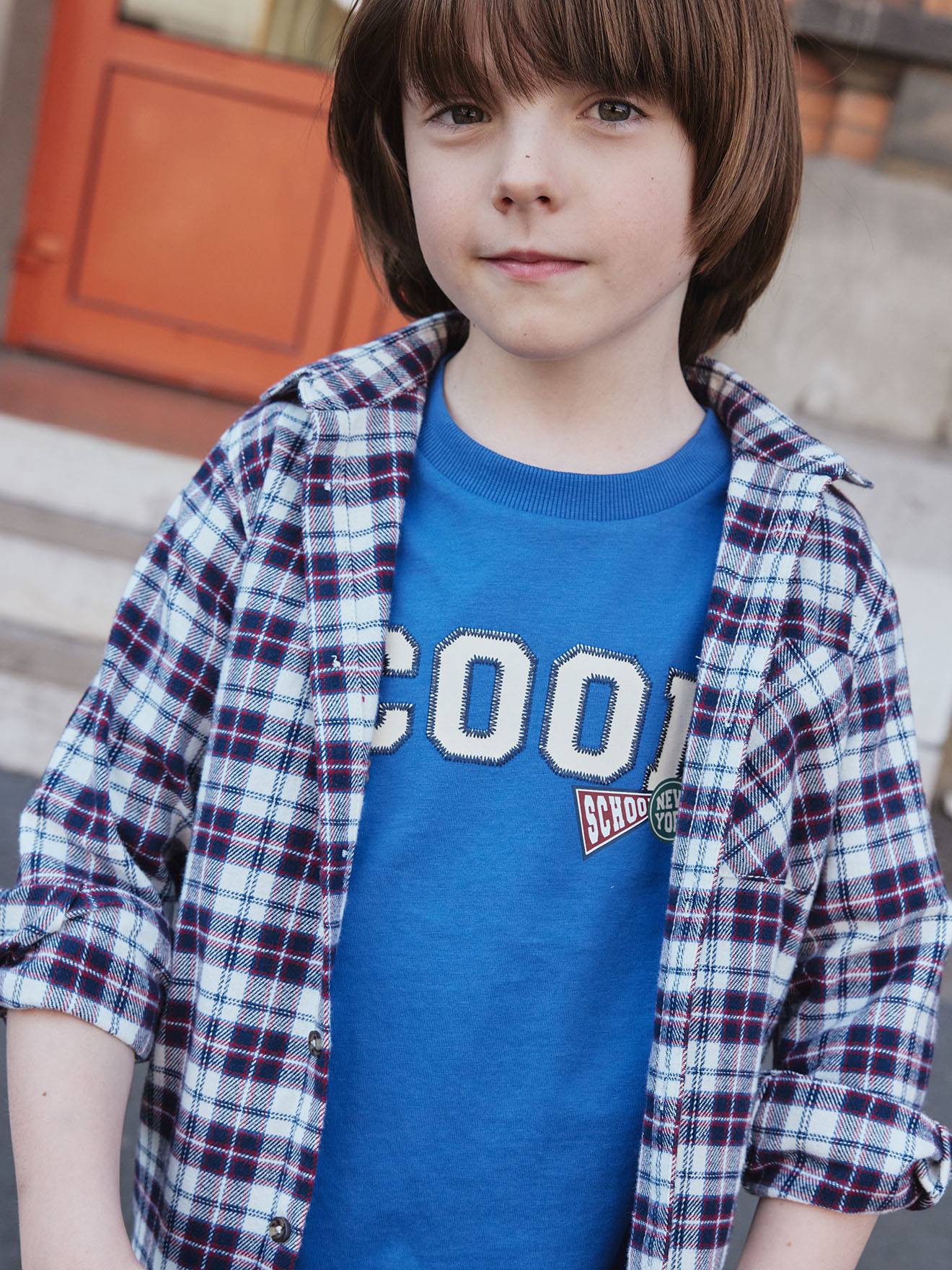 Jungen T-Shirt mit Print und Baumwolle