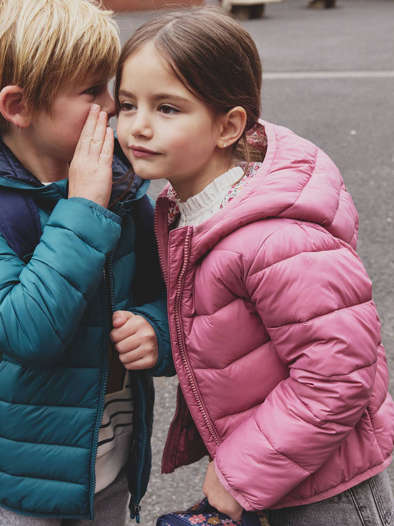 Thumbnail - Mädchen Light-Steppjacke mit Kapuze