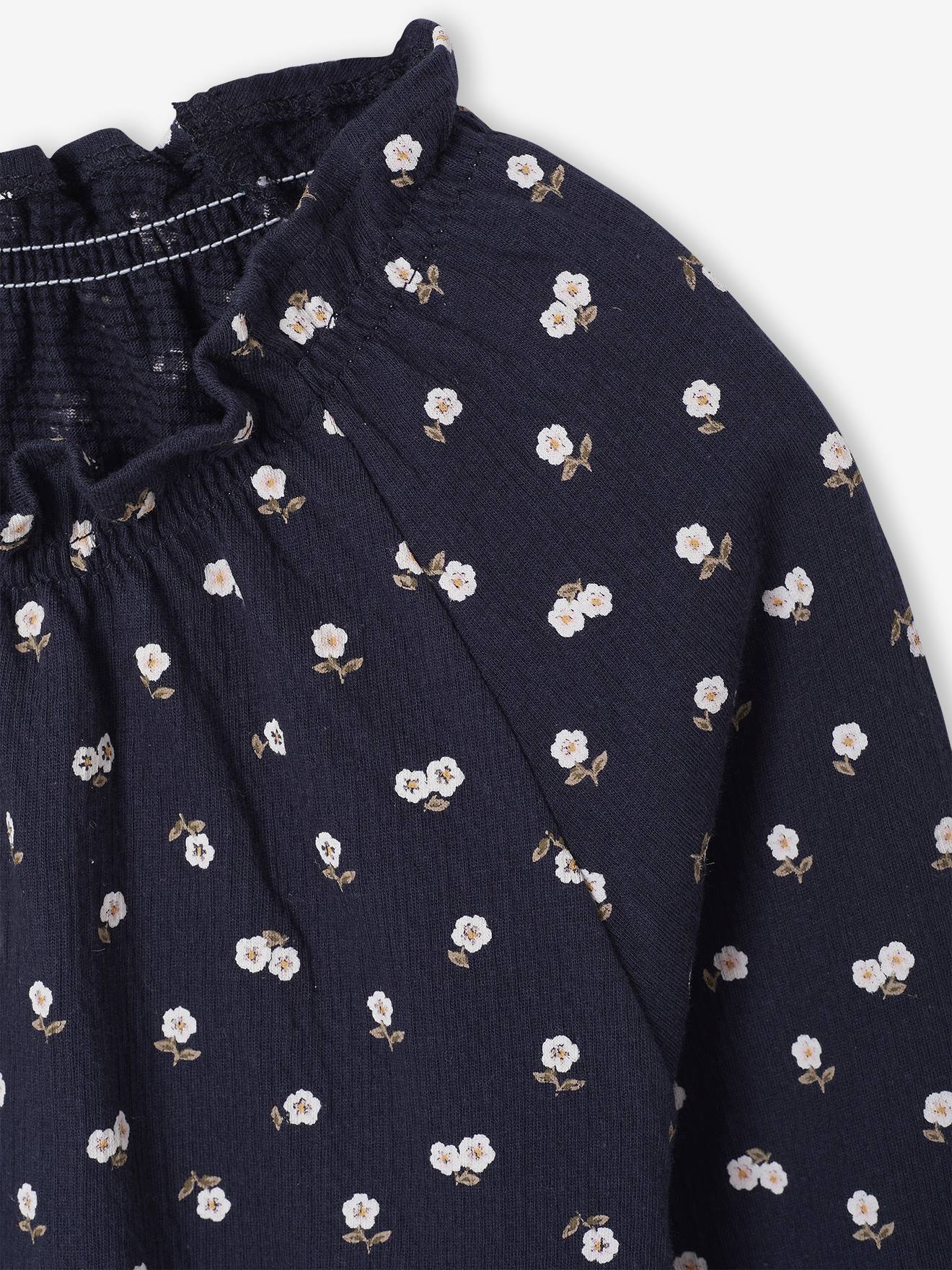 Thumbnail - Mädchen Blusenshirt mit Rüschenkragen