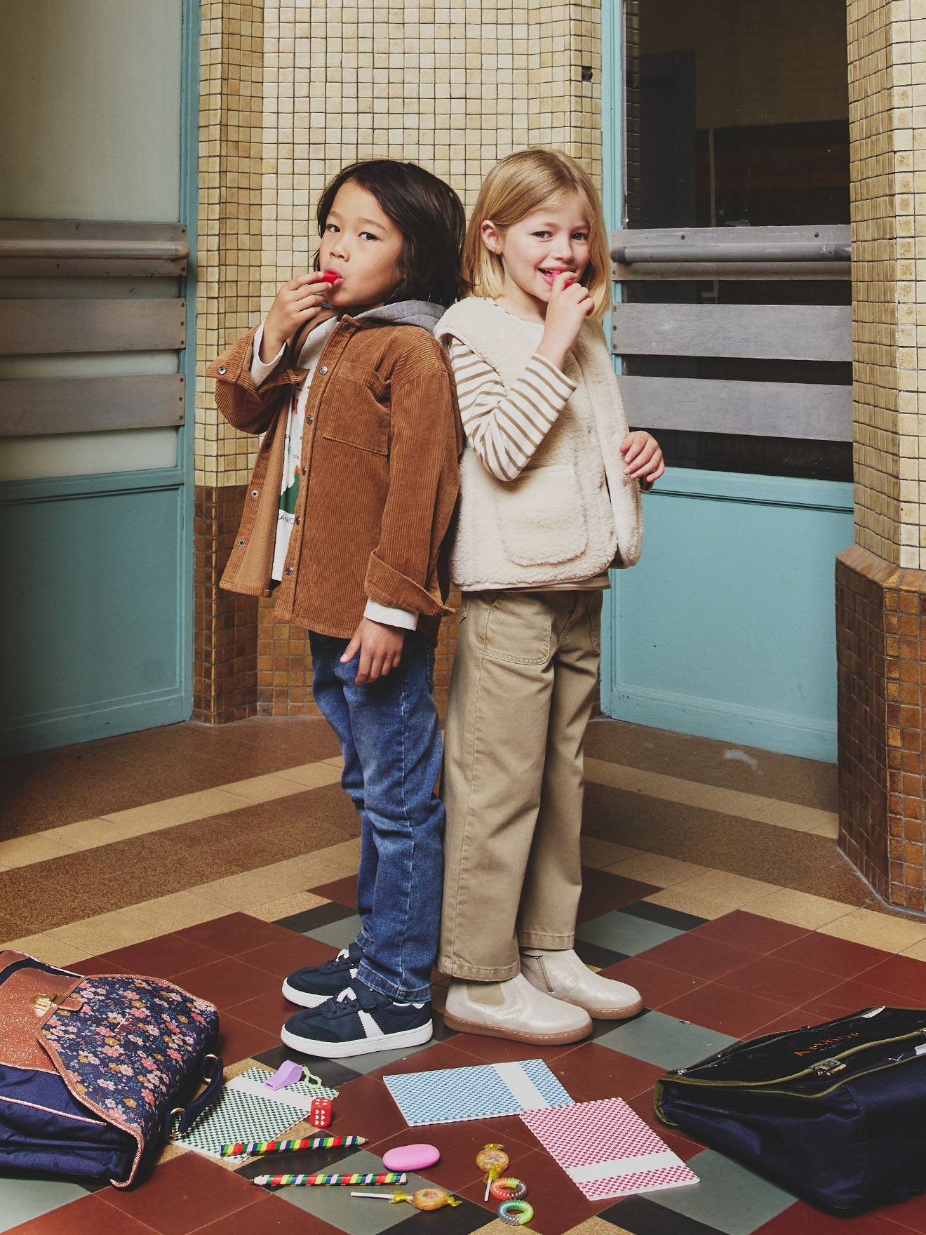 Thumbnail - Jungen Straight-Fit-Jeans WATERLESS