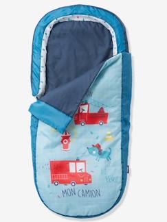 Dekoration & Bettwäsche-Kinderbettwäsche-Schlafsäcke-Schlafsack-Set mit integrierter Luftmatratze „Tatü tata“ Readybed®
