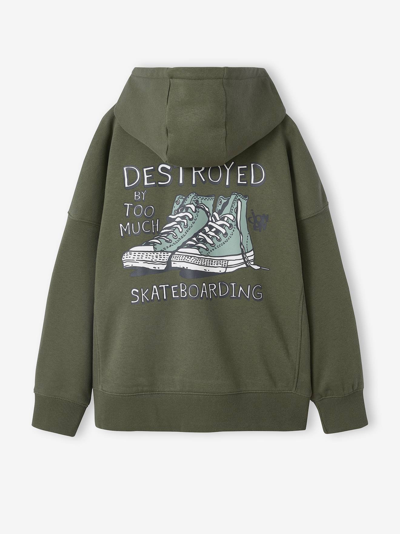 Thumbnail - Jungen Kapuzensweatshirt mit Prints JONEN