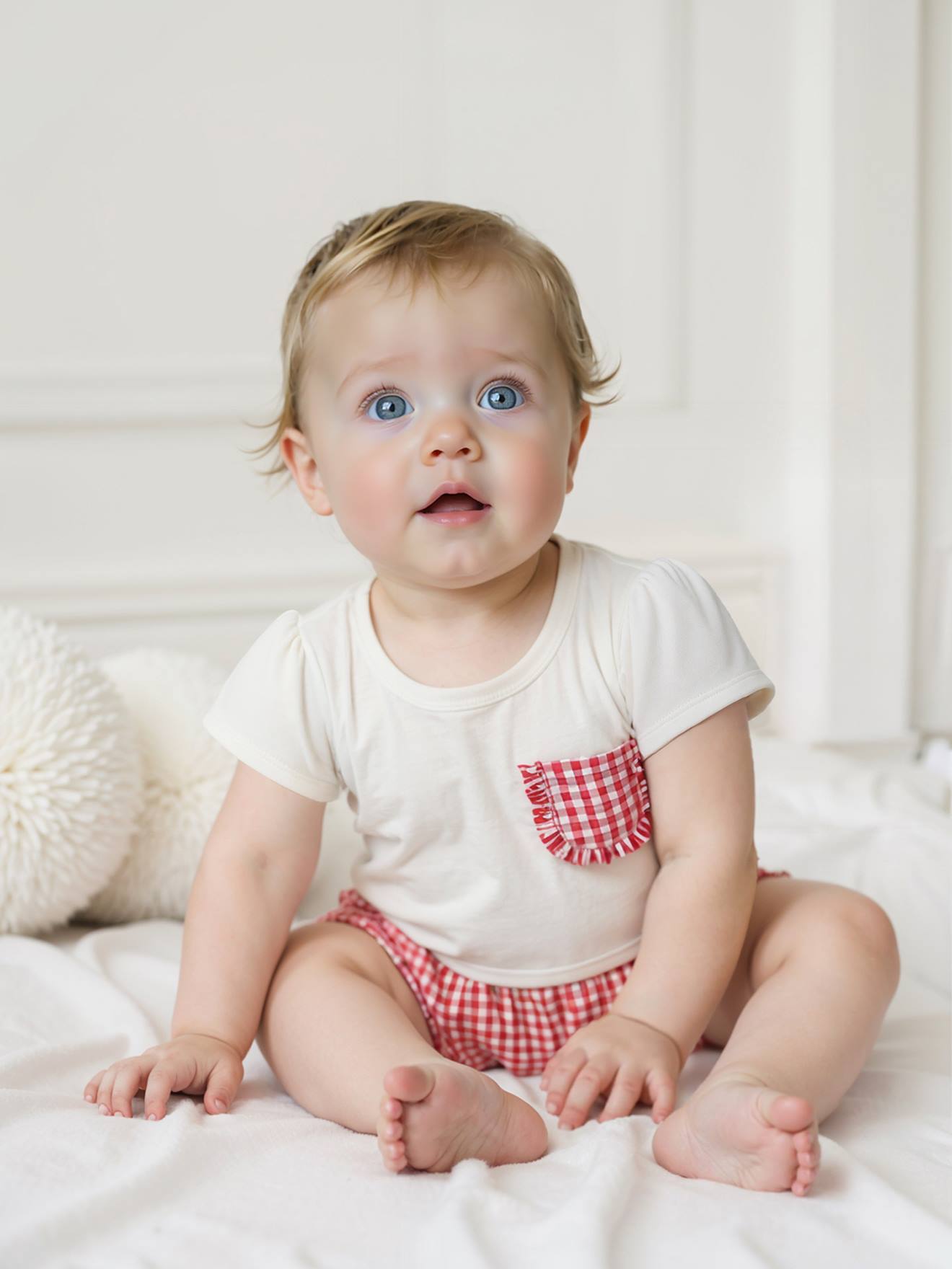 Thumbnail - Bio-Kollektion: Baby T-Shirt mit er Tasche