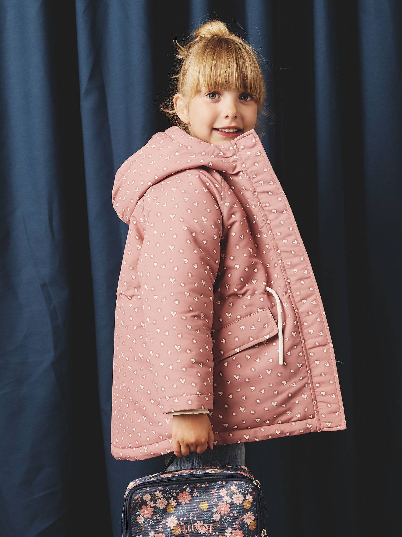Thumbnail - Mädchen 3-in-1-Parka mit Kapuze und Steppweste