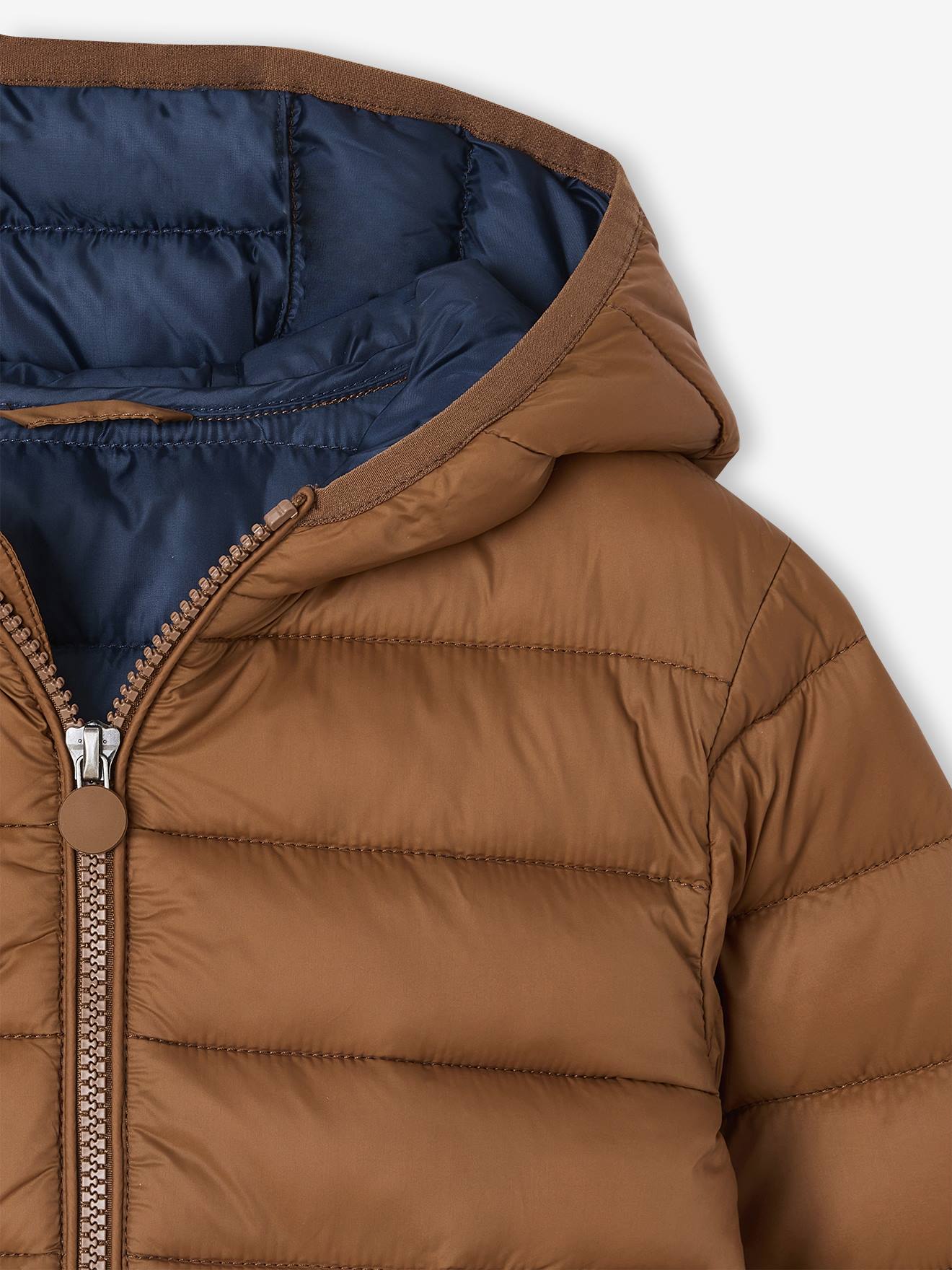 Thumbnail - Jungen Light-Steppjacke mit Kapuze und Recycling-Polyester