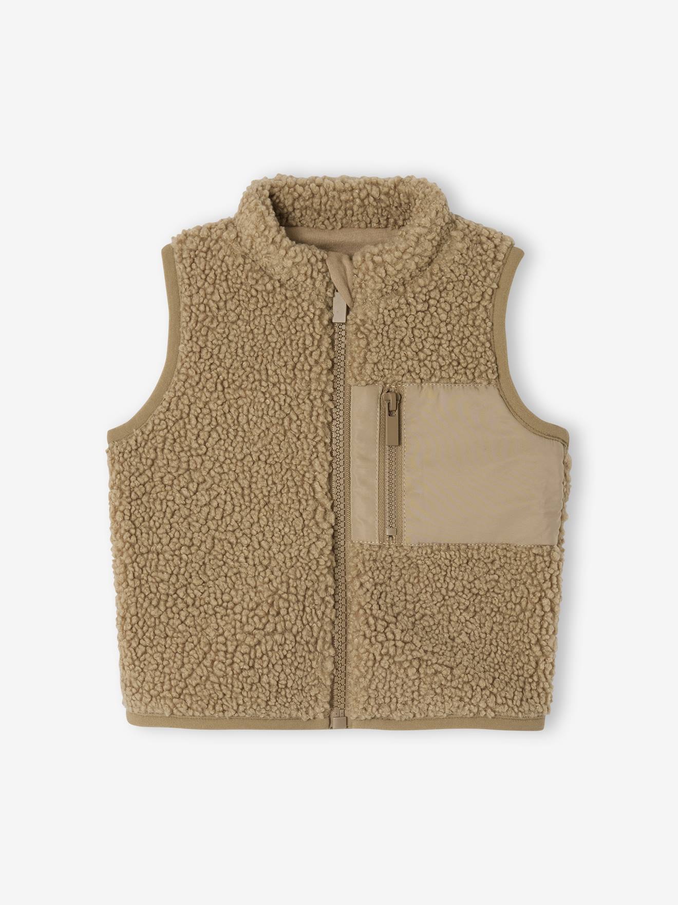 Thumbnail - Baby Weste aus Teddyfleece