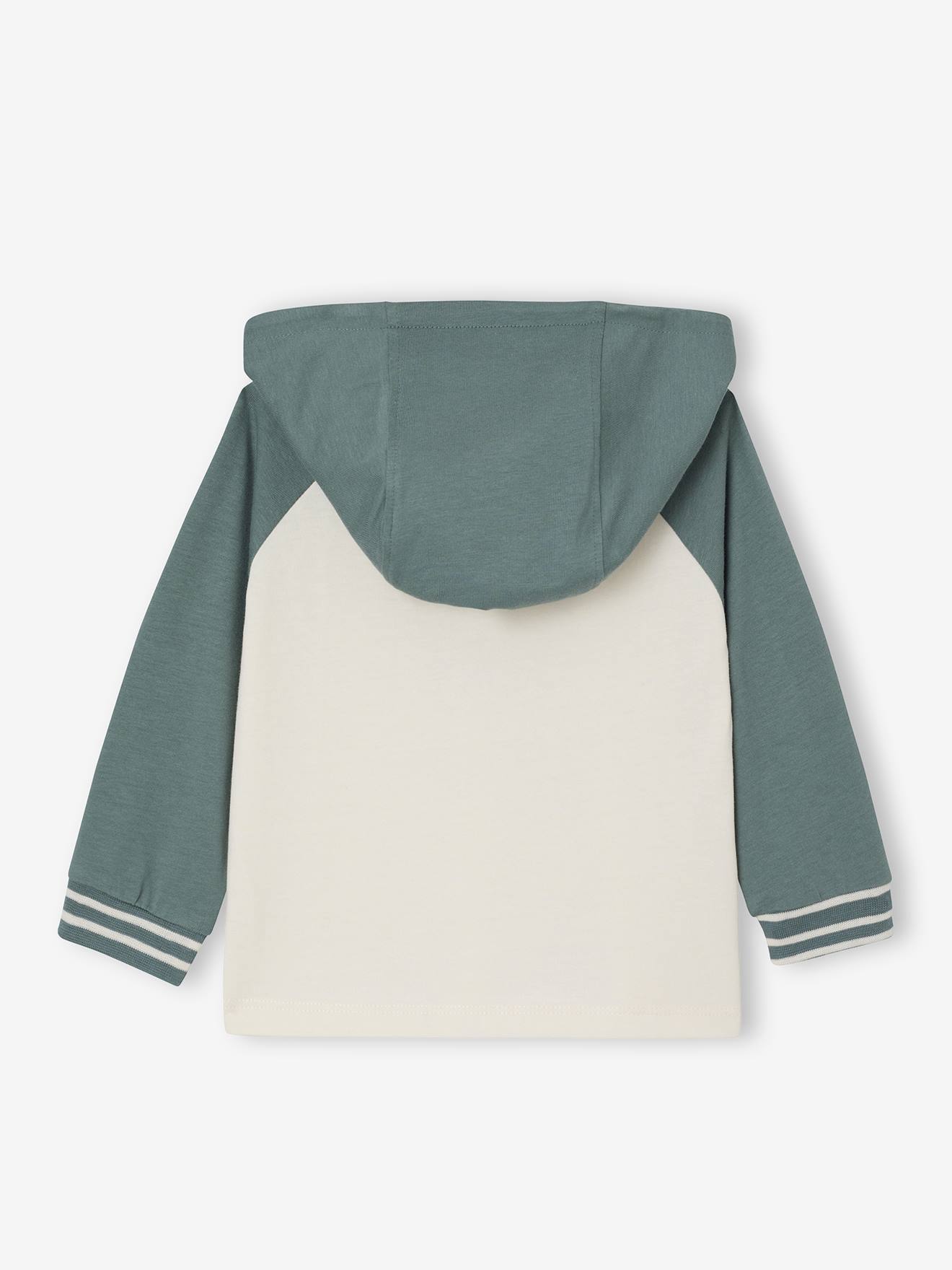 Thumbnail - Baby Shirt mit Kapuze & Hundemotiv BROOKLYN Dogsitter