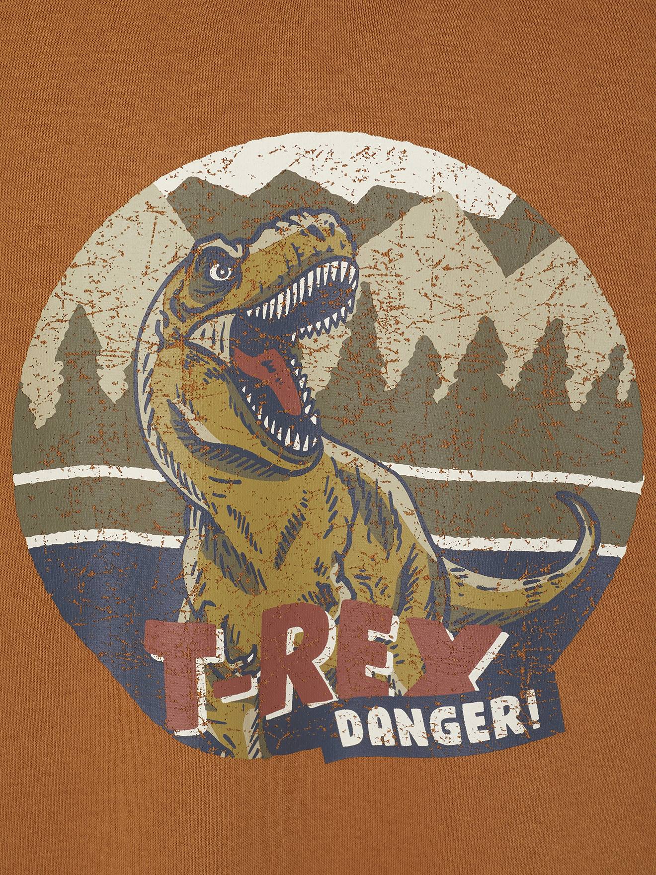 Thumbnail - Jungen Kapuzensweatshirt mit Prints ADVENTURE