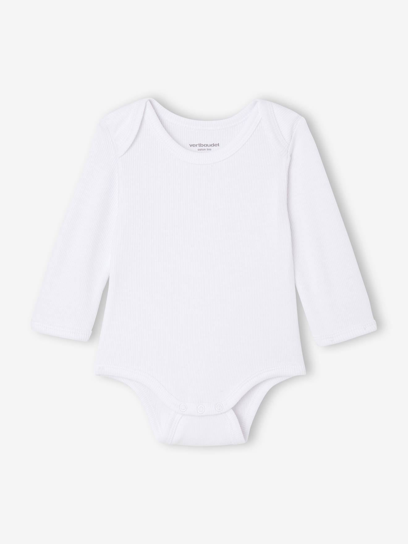 Thumbnail - Bio-Kollektion: 3er-Pack Baby Schlupfbodys