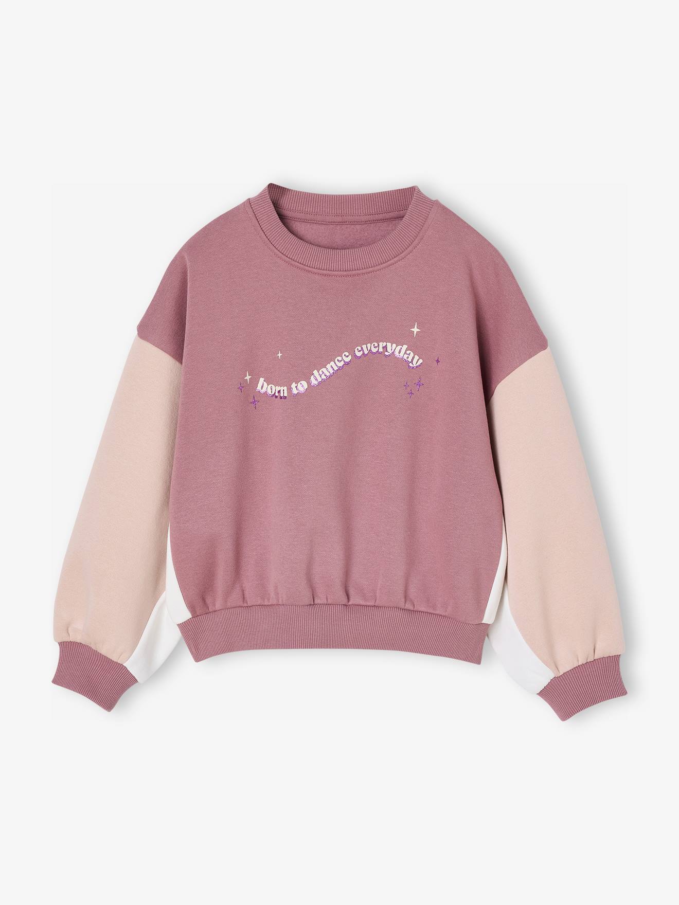 Mädchen Sport-Sweatshirt mit Recycling-Polyester