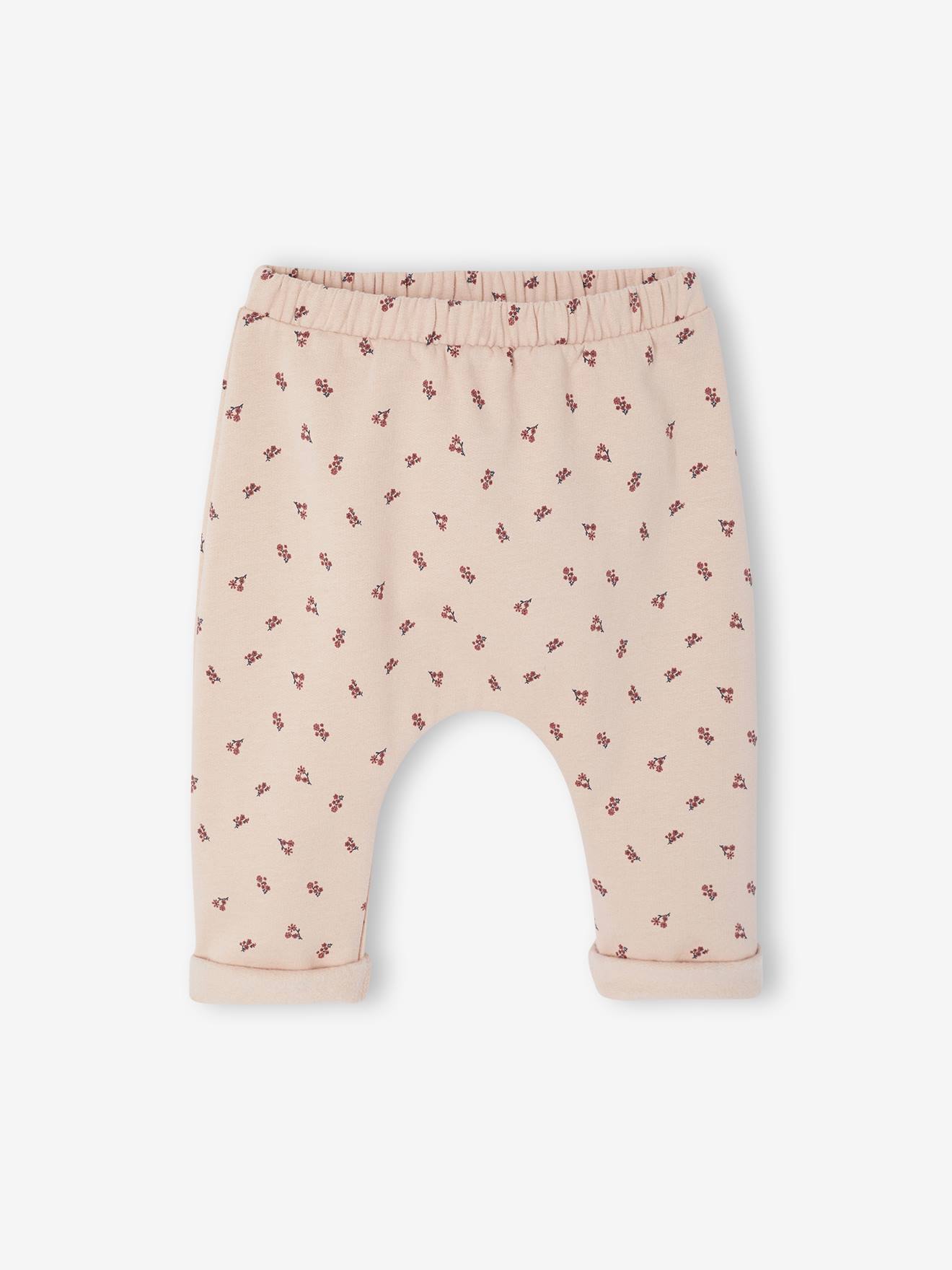 Baby Sweathose für Neugeborene rosa Gr. 71 von vertbaudet