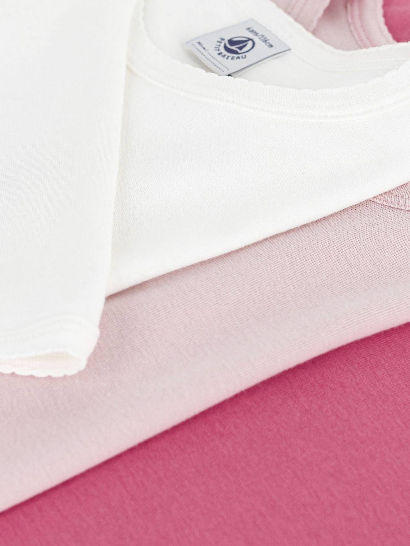 Thumbnail - 3er-Pack Shirts aus Baumwolle PETIT BATEAU
