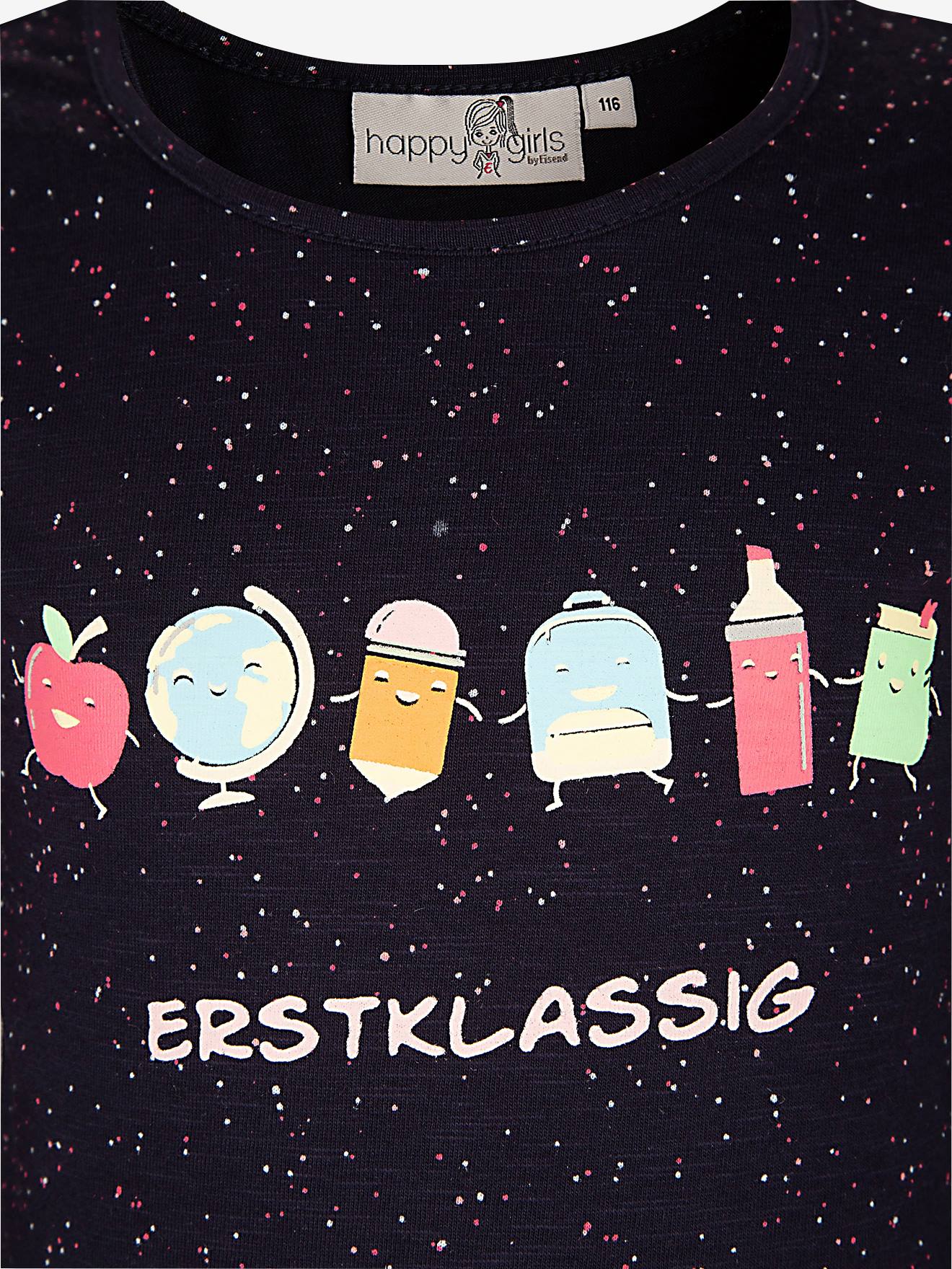 Thumbnail - Mädchen Shirt ERSTKLASSIG Happy Girls