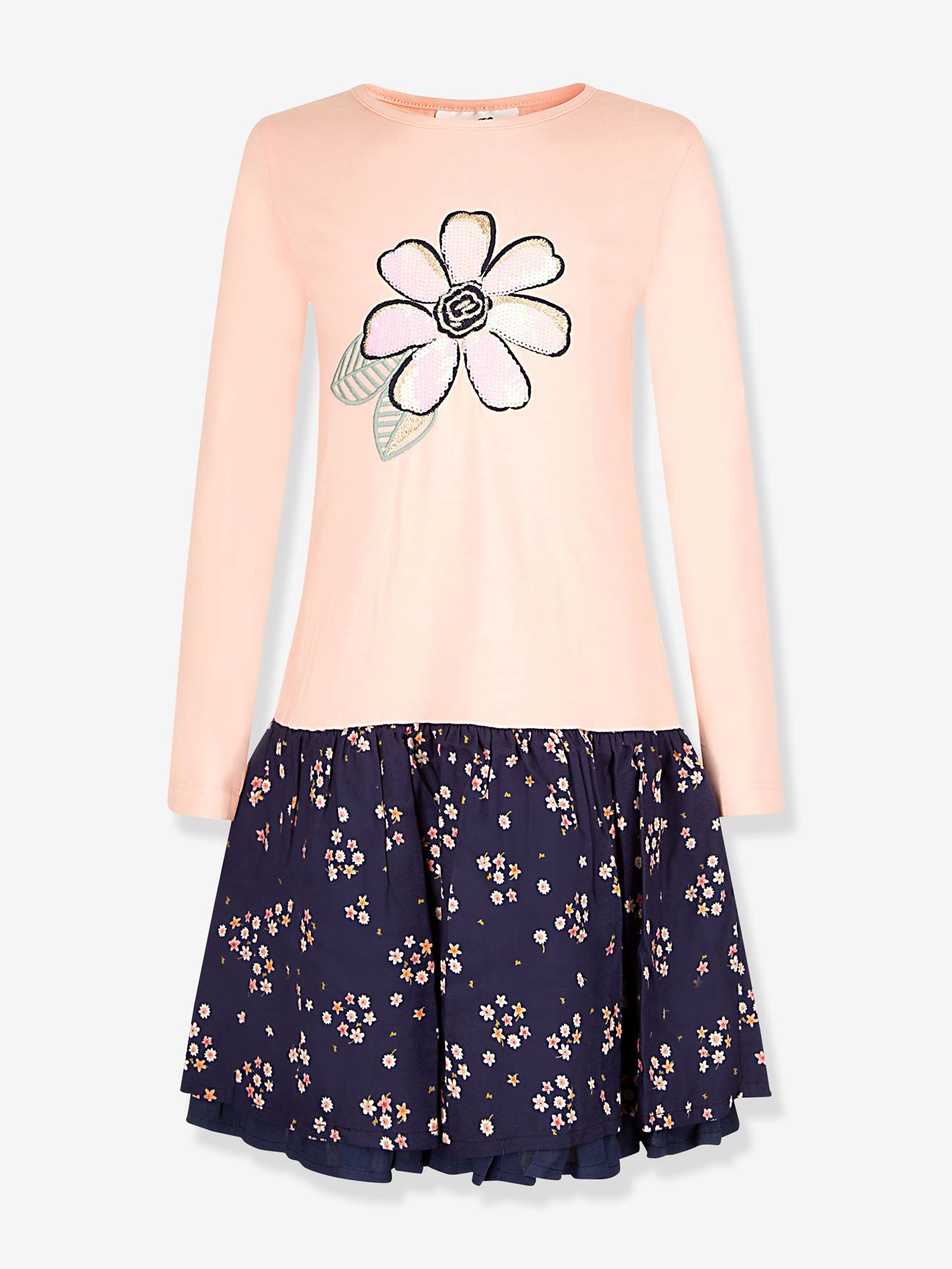 Mädchen 2-in-1-Kleid BLUME Happy Girls Gr. 98/104