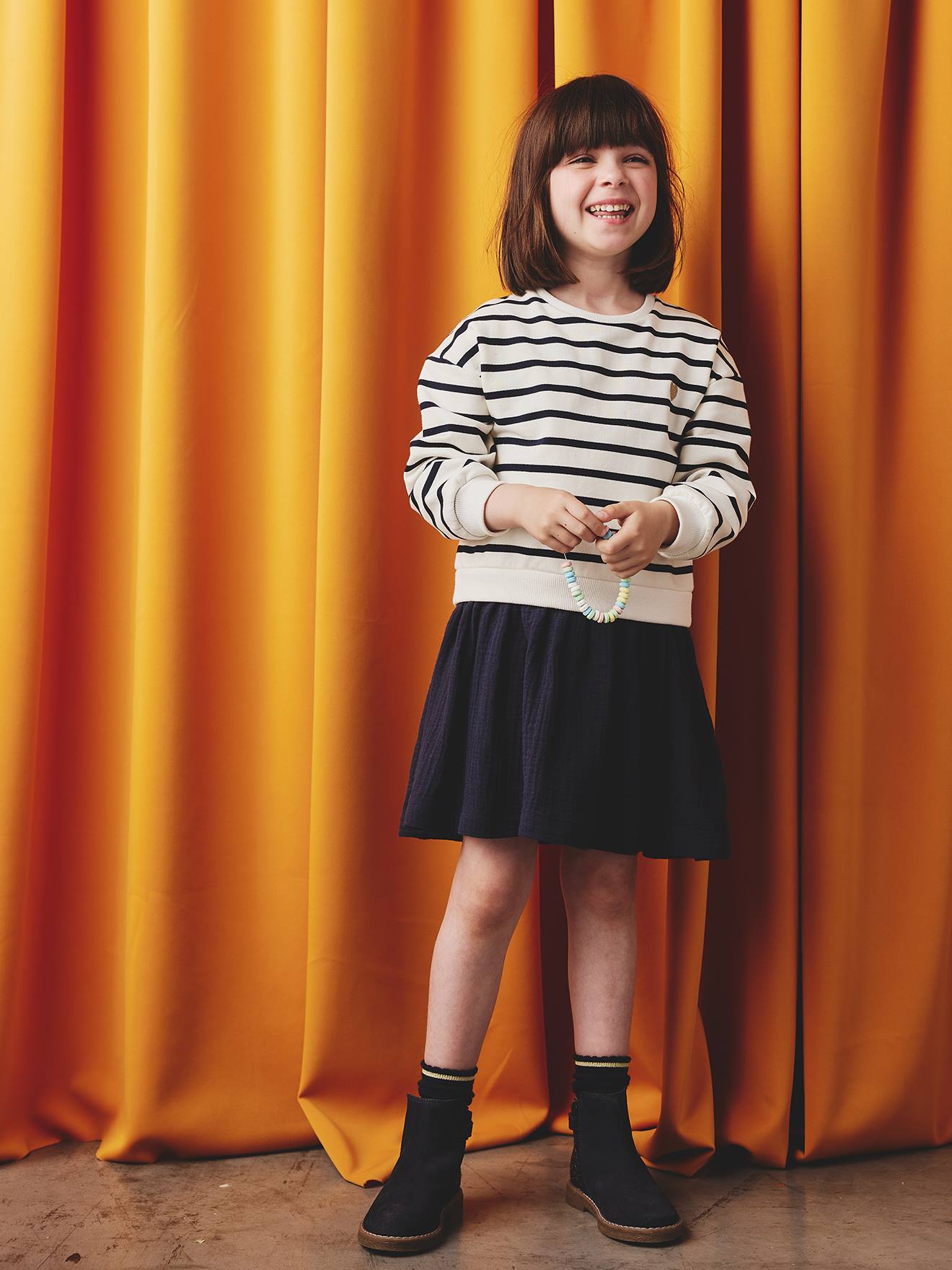 Mädchen Kleid mit em Oberteil