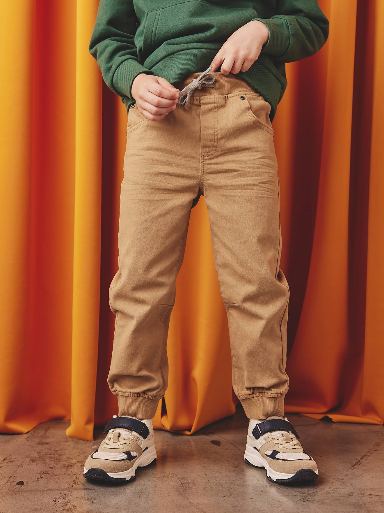 Jungen Joggpants mit Dehnbund