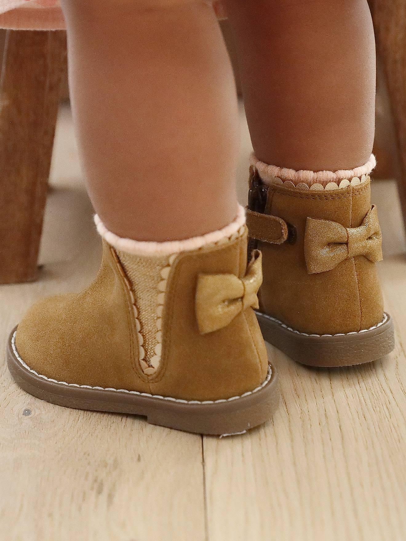 Thumbnail - Mädchen Baby Boots mit Dehneinsatz