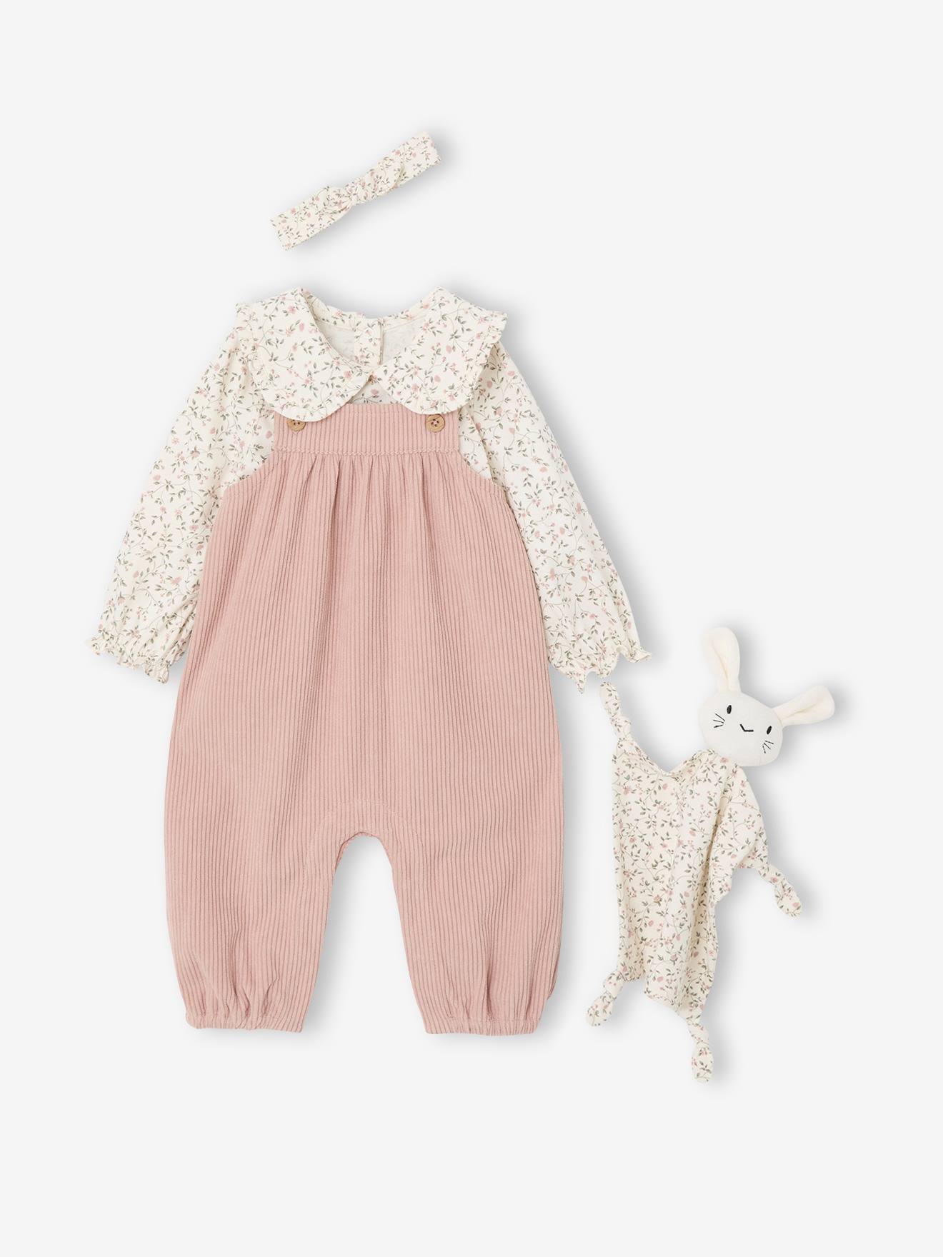 4-teiliges Baby-Set mit Geschenkbox: Shirt
