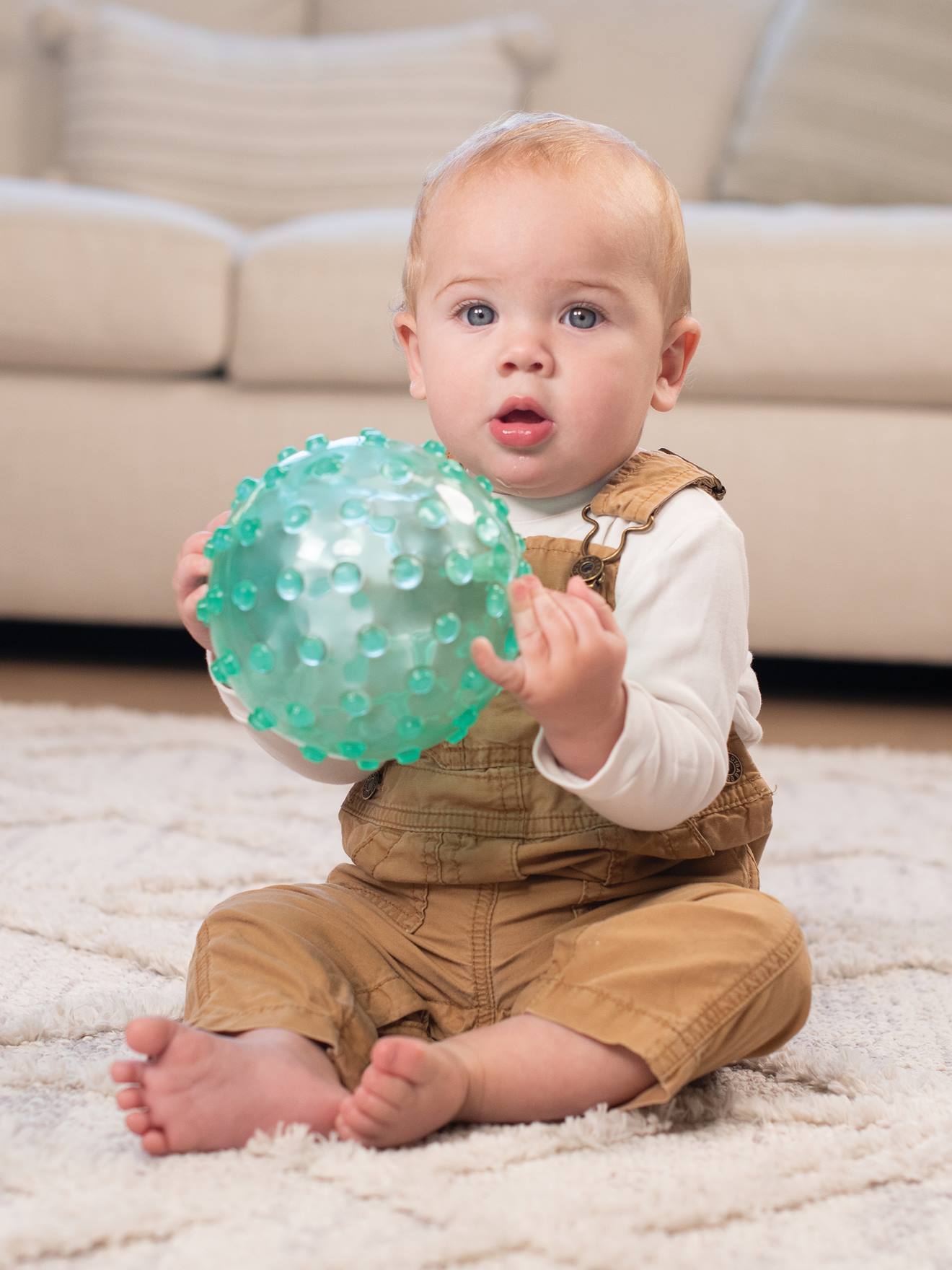 Infantino Sensorikball Baby Mehrfarbig Einheitsgröße