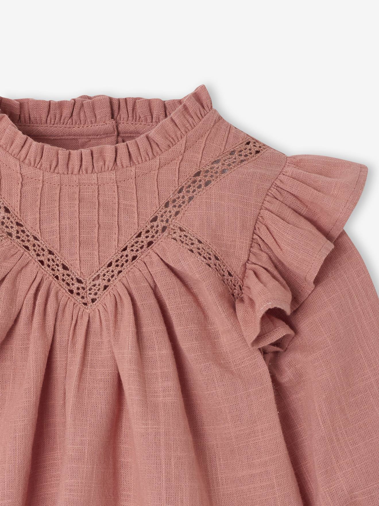 Thumbnail - Mädchen Baby Bluse mit Volants