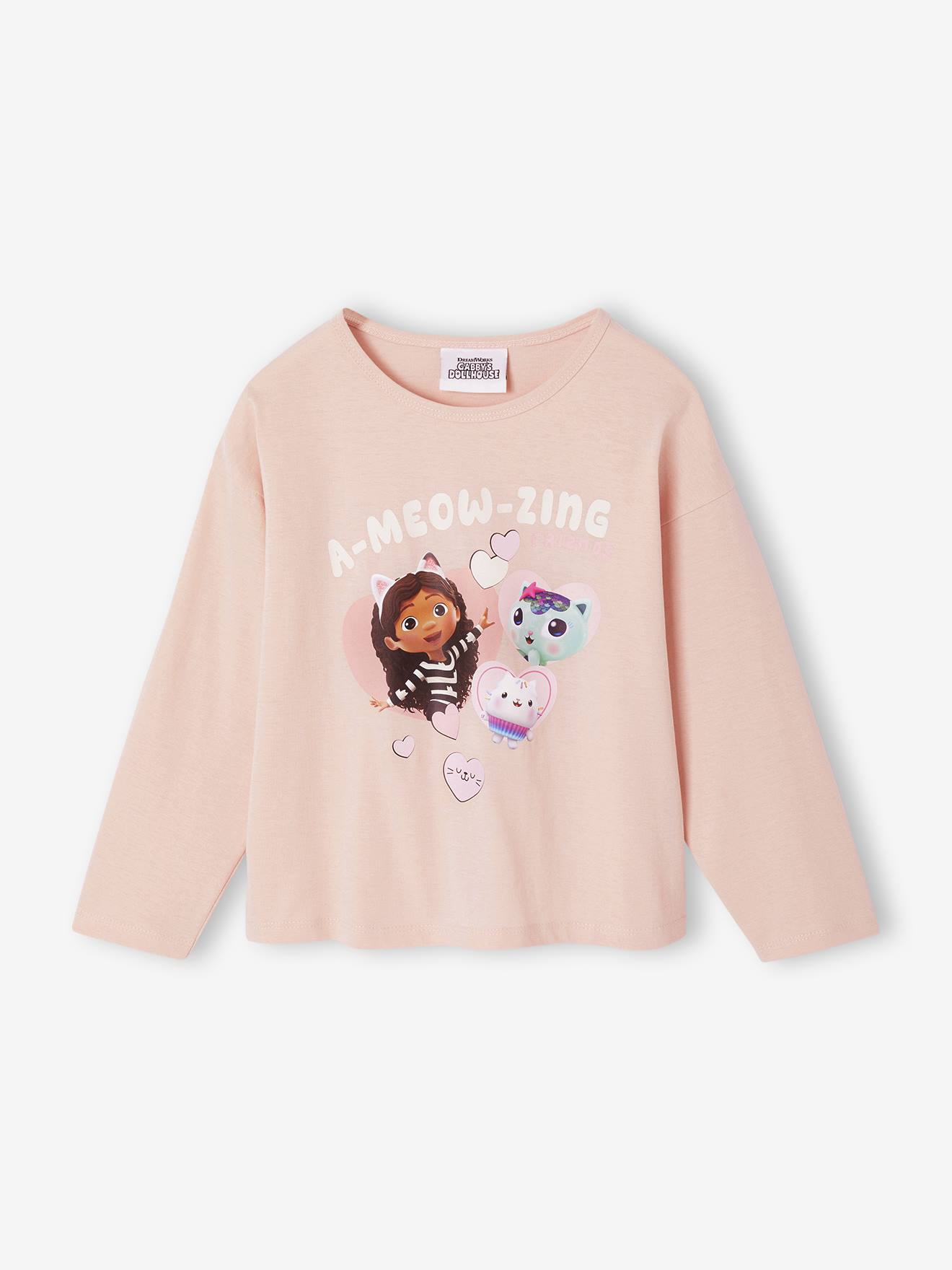 Kinder Langarmshirt GABBY'S DOLLHOUSE pudrig