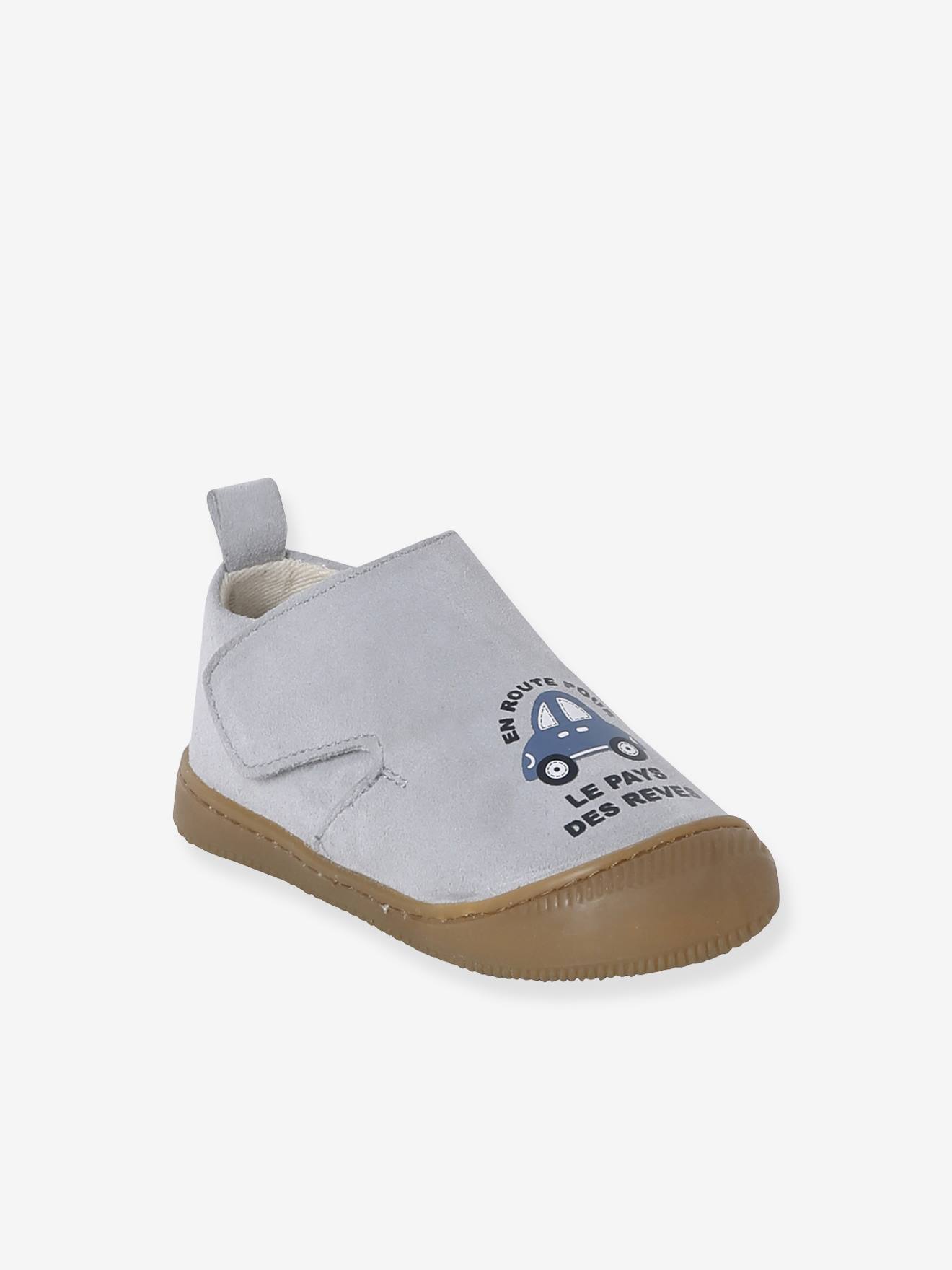 Baby Hausschuhe mit Klettverschluss