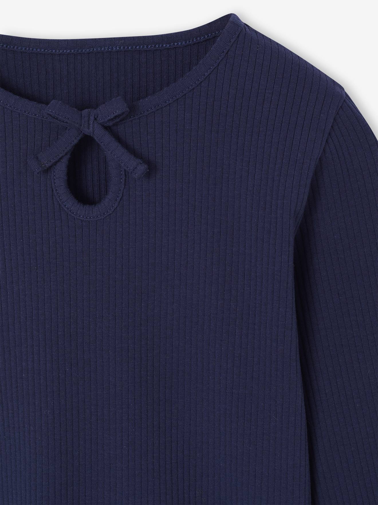 Thumbnail - Mädchen Shirt mit Cut-Out und Schleife