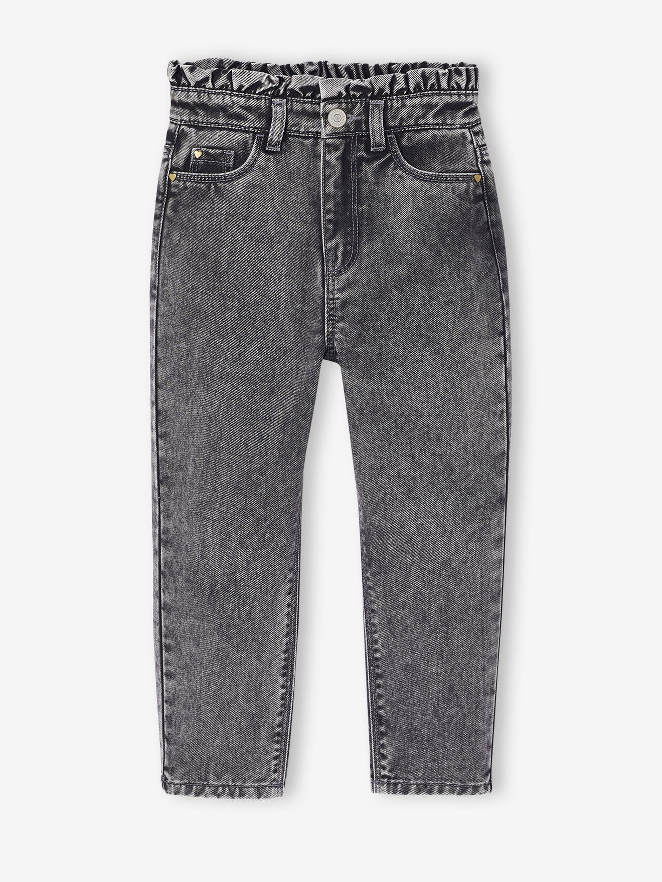 Thumbnail - Mädchen Mom-Fit-Jeans mit Herz-Taschen