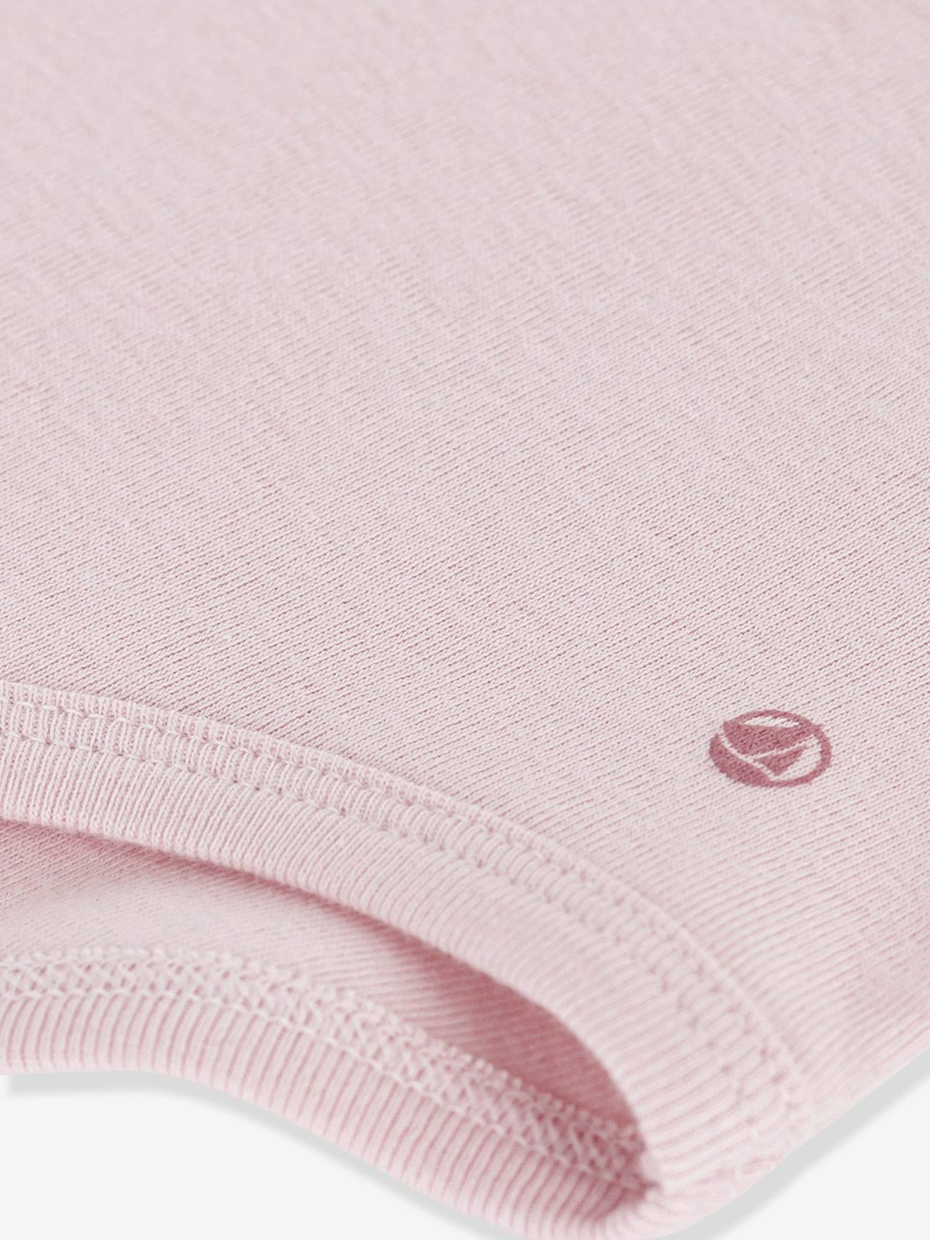 Thumbnail - Baby Body mit Bubikragen aus Rippstrick für Mädchen PETIT BATEAU