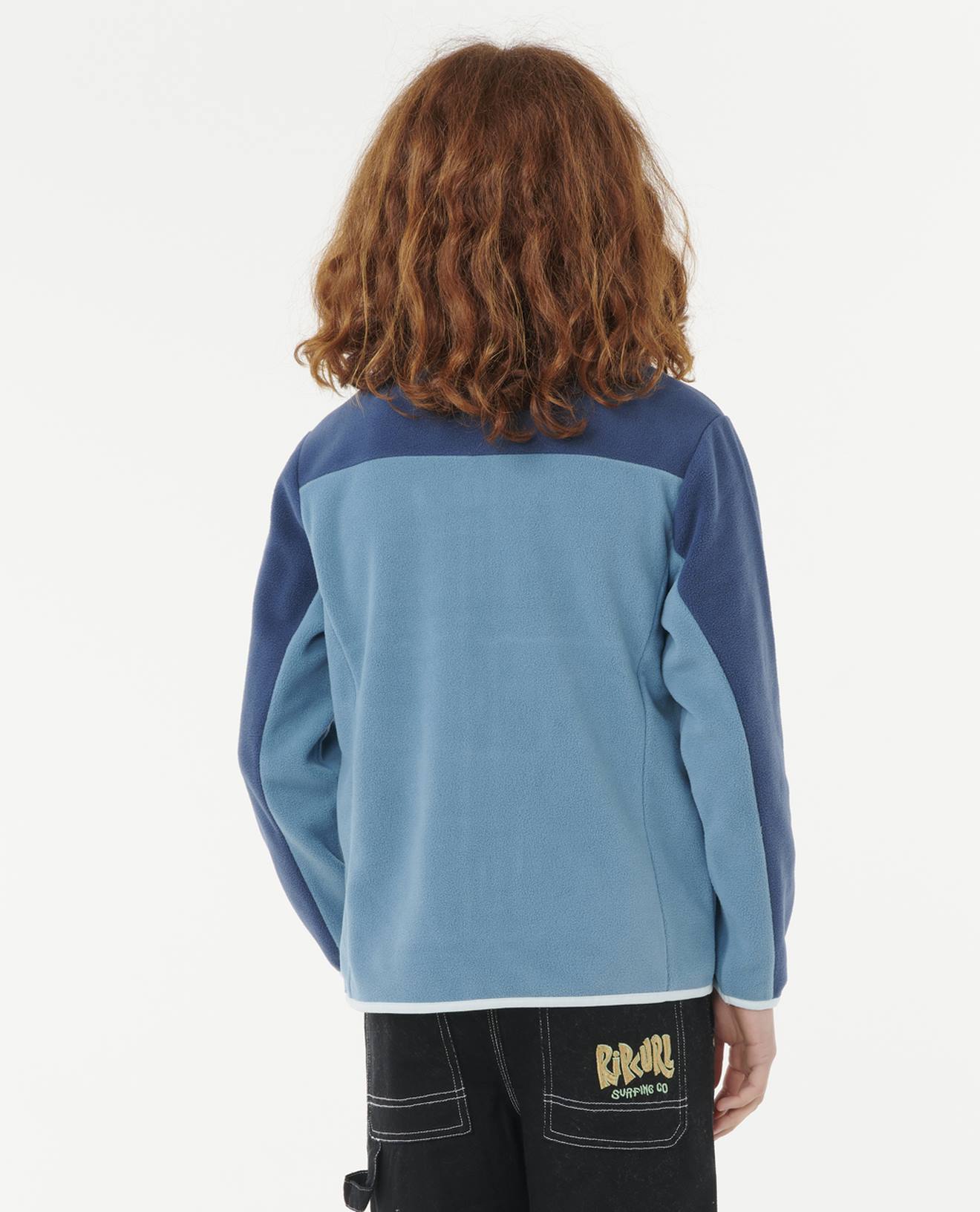 Thumbnail - Fleecejacke mit Reißverschluss RAW ENERGY BLOCK für Kinder RIP CURL