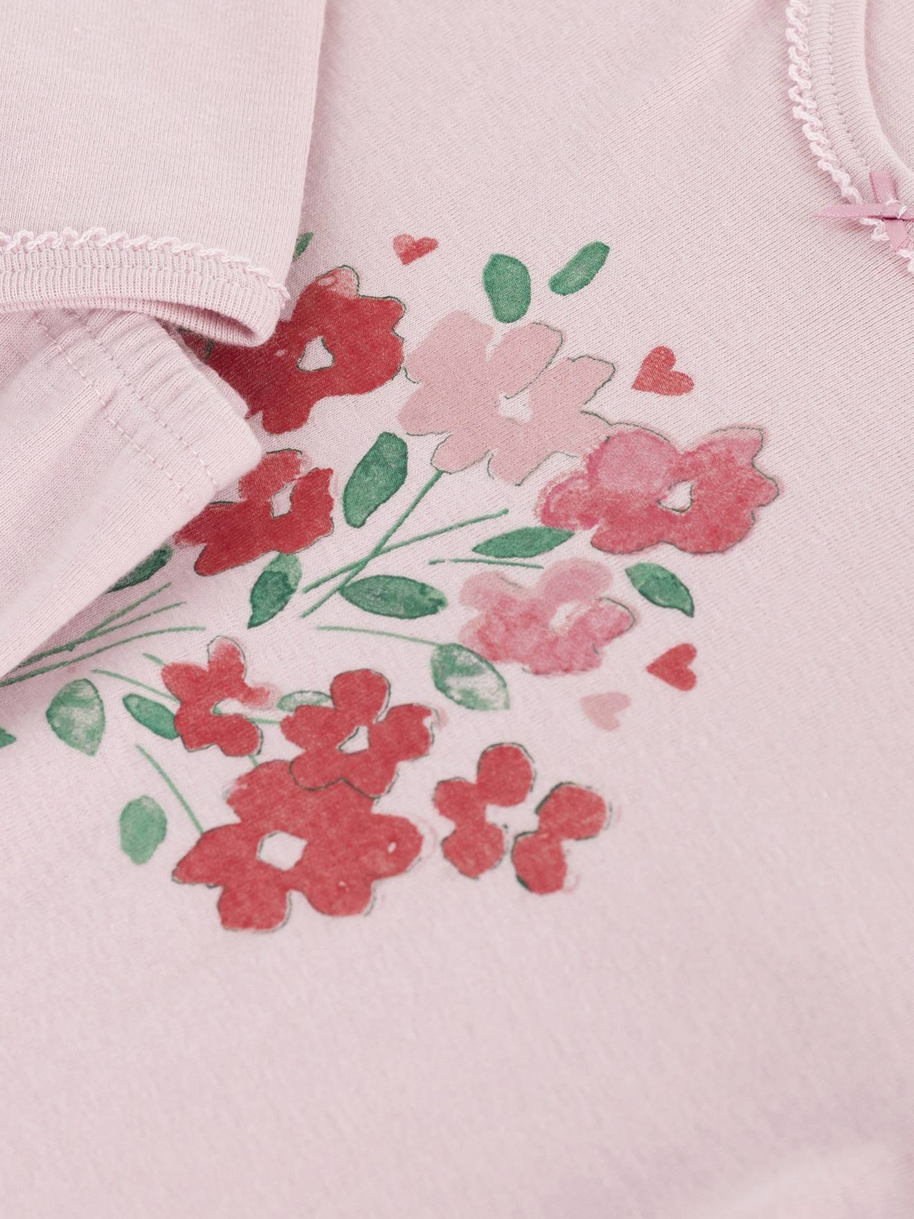 Thumbnail - Schlafanzug Mädchen Ripp Baumwolle PETIT BATEAU