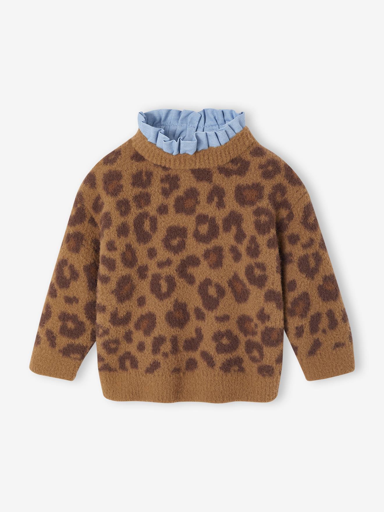 Thumbnail - Baby Pullover LEOPARD Familien-Capsule