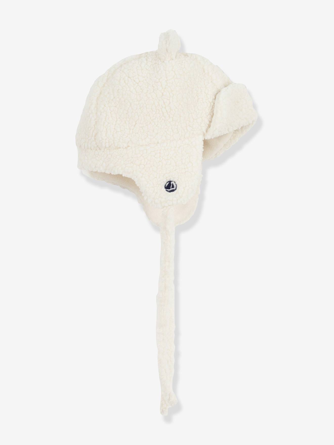 Thumbnail - Baby Mütze aus Kunstfell mit Teddyfleece-Futter PETIT BATEAU