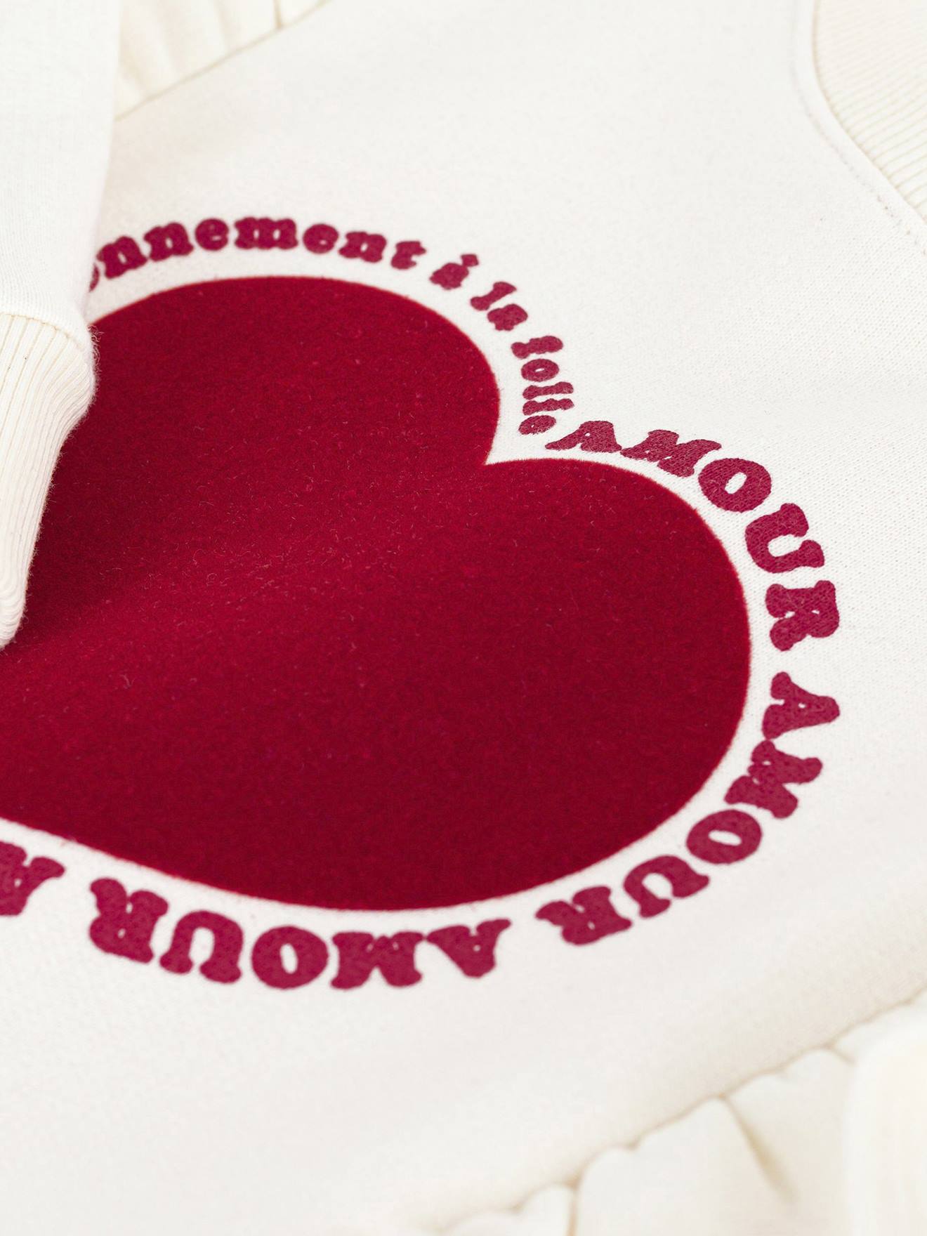 Thumbnail - Sweatshirt Mädchen mit Rüschen PETIT BATEAU