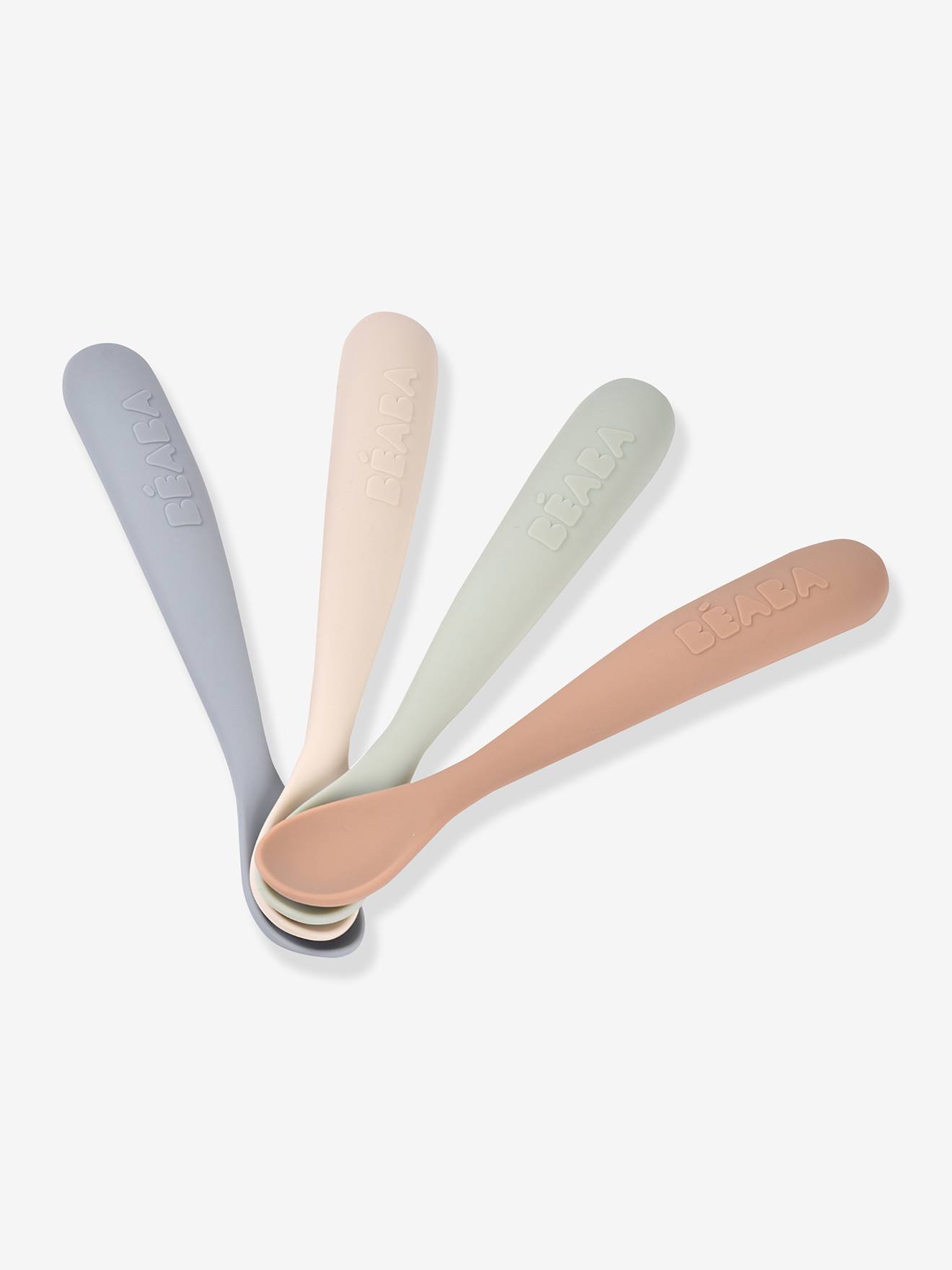 Thumbnail - 4er-Set Silikon-Babylöffel BEABA