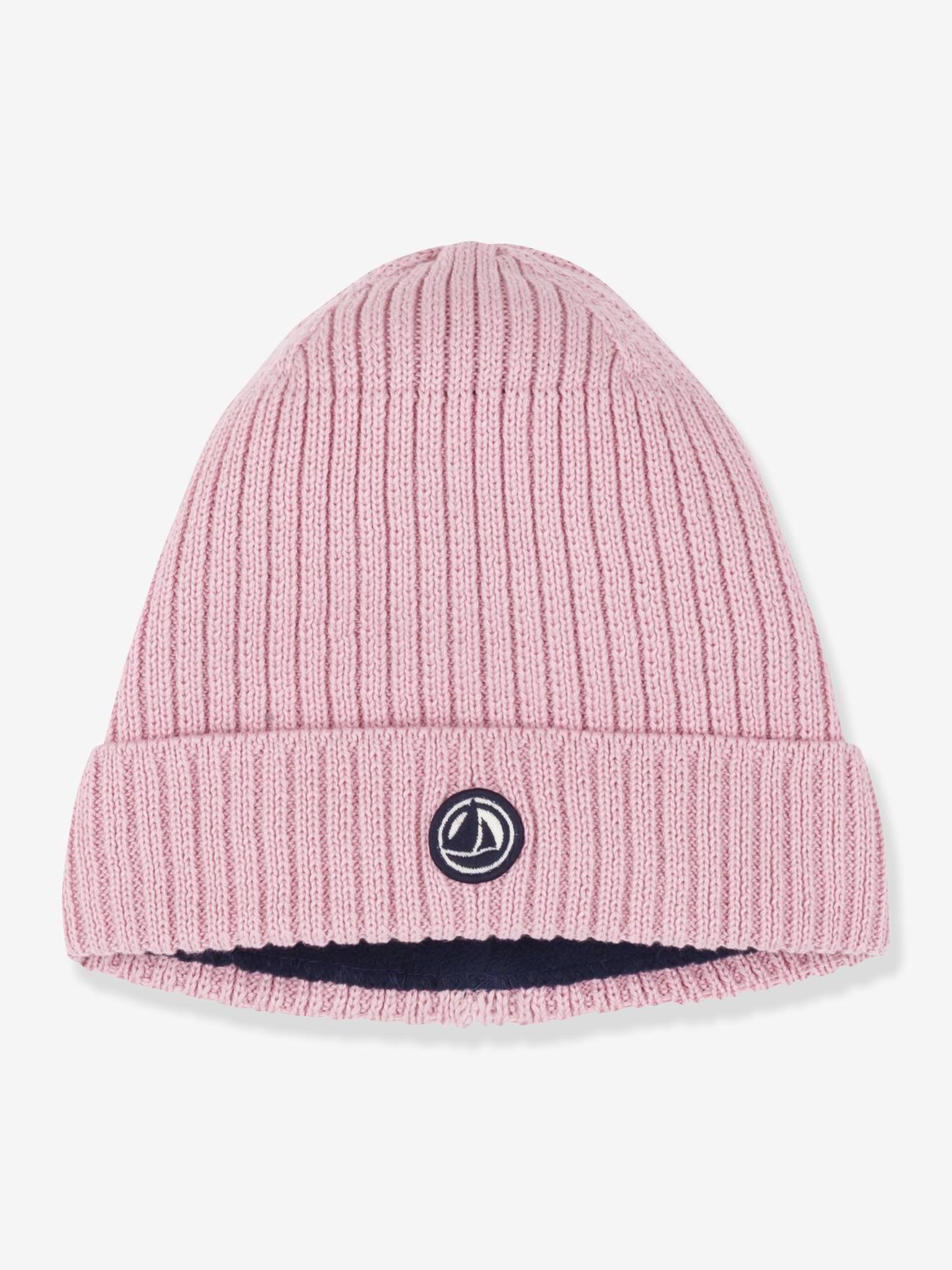 Thumbnail - Strickmütze mit Fleecefutter Kinder PETIT BATEAU