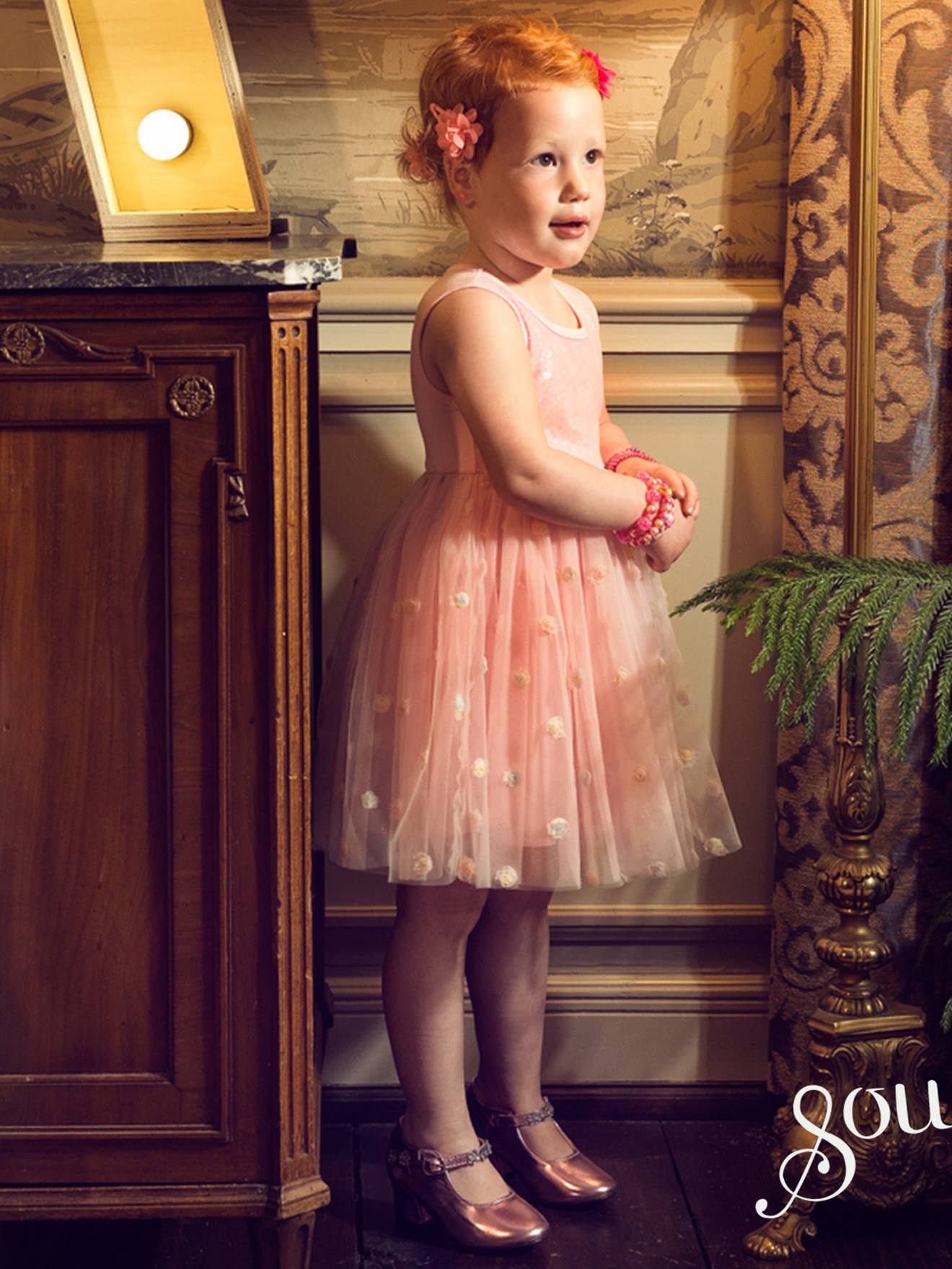 PtitClown Rosa Prinzessinnenkleid-Kostüm Für Kinder (7/9 Jahre) – Inkl. Zauberstab, Krone & Accessoires – Für Karneval & Mottopartys