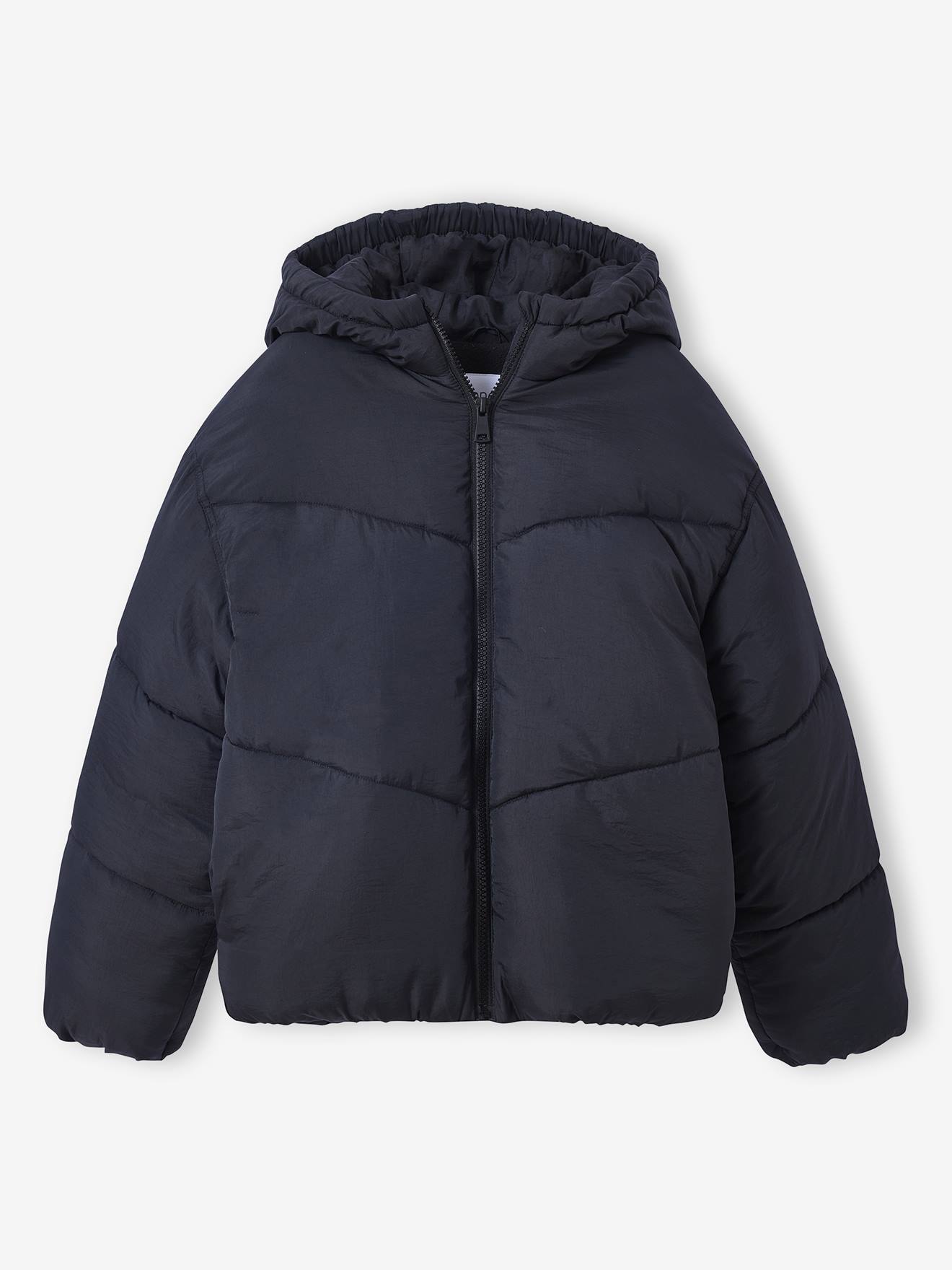 Thumbnail - Kurze Mädchen Steppjacke mit Kapuze JONEN