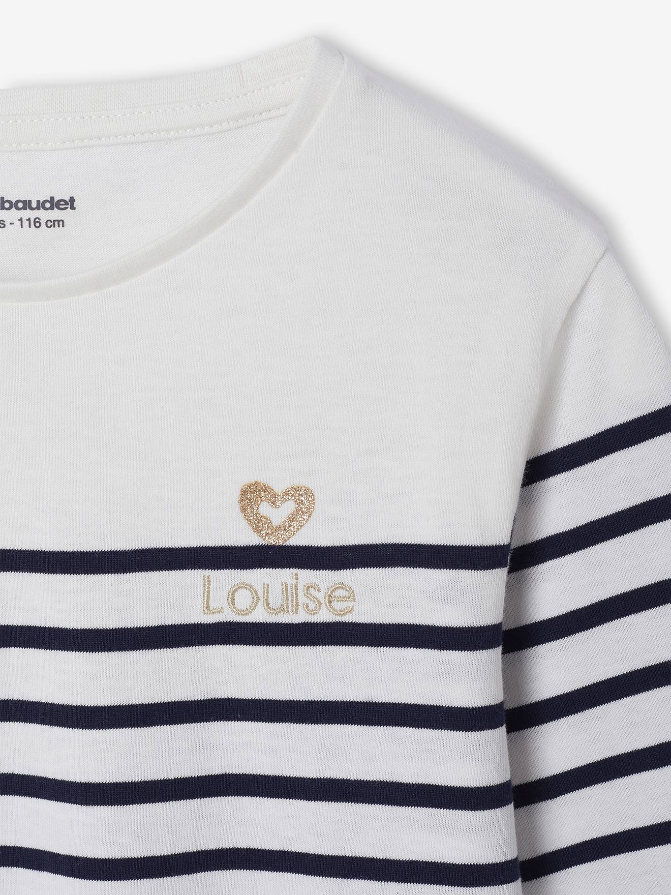 Thumbnail - Geringeltes Mädchen Shirt