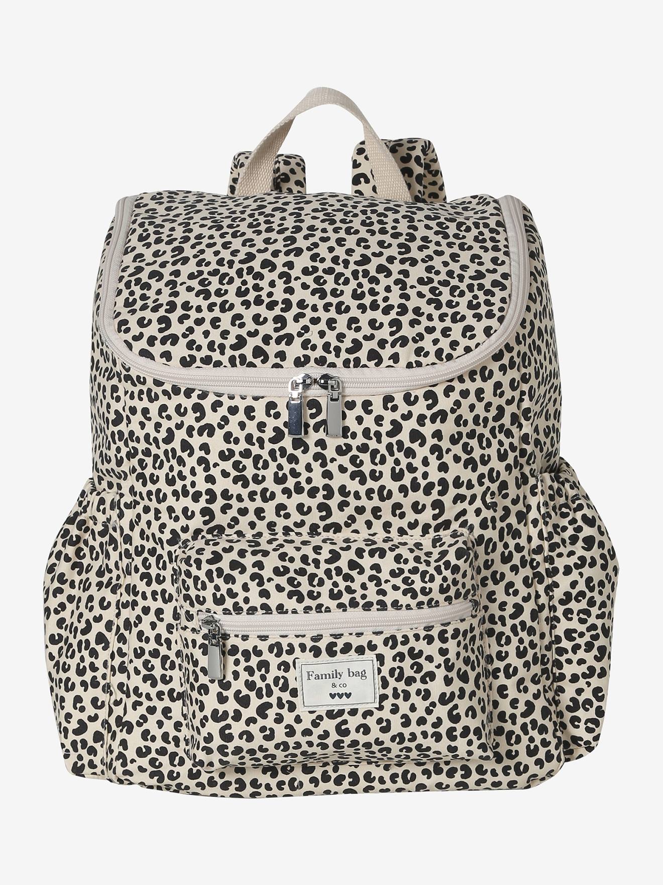 Vertbaudet Wickelrucksack Urbancity Life Mit Wickelunterlage Wollweiß Einheitsgröße